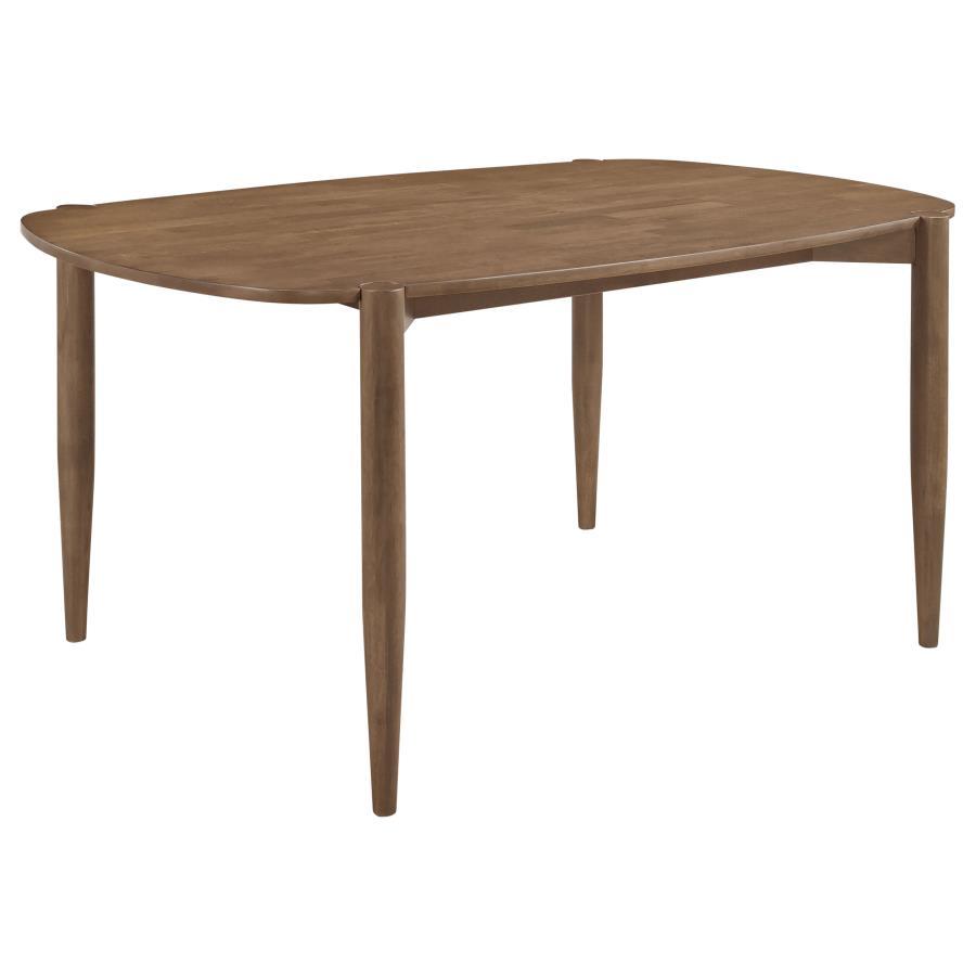 Modern Dining Table Dortch Dining Table 108461-T 108461-T in Walnut 