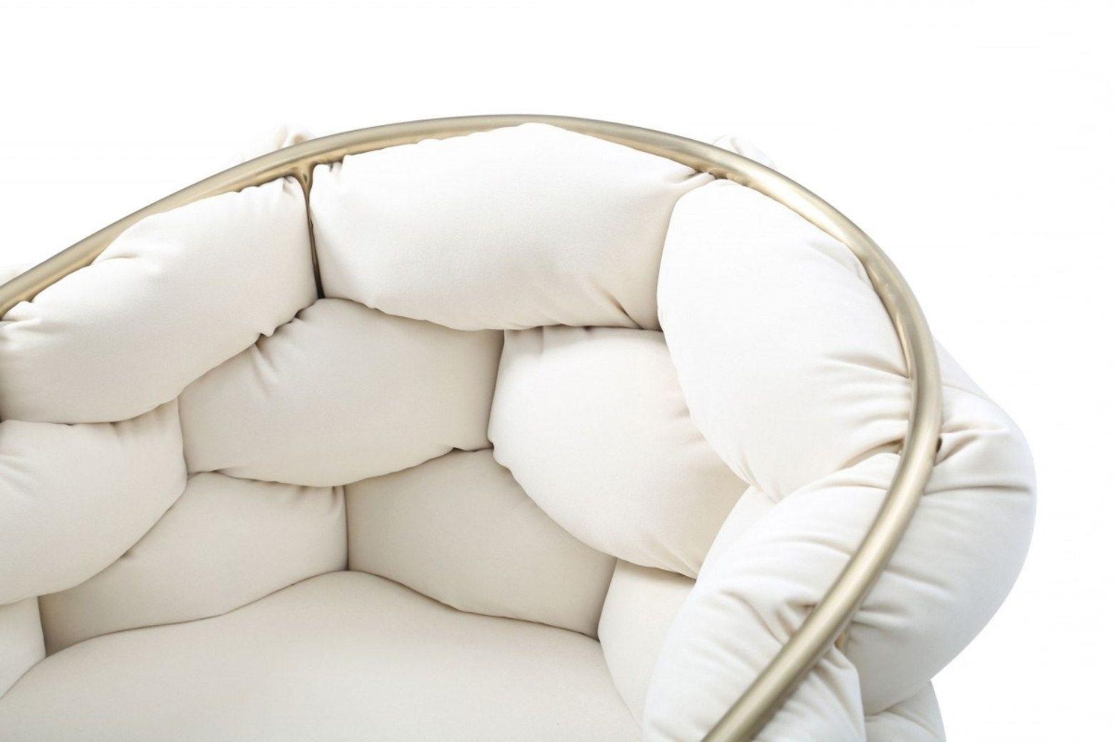 

                    
VIG Furniture Debra Dining Chair Set White Velour Fabric Purchase 
