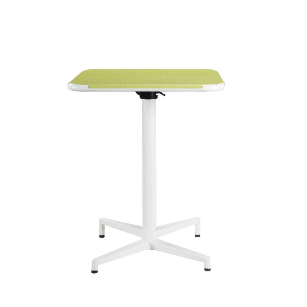 

    
Modern Yellow & White Folding Table by Acme Olson 72090
