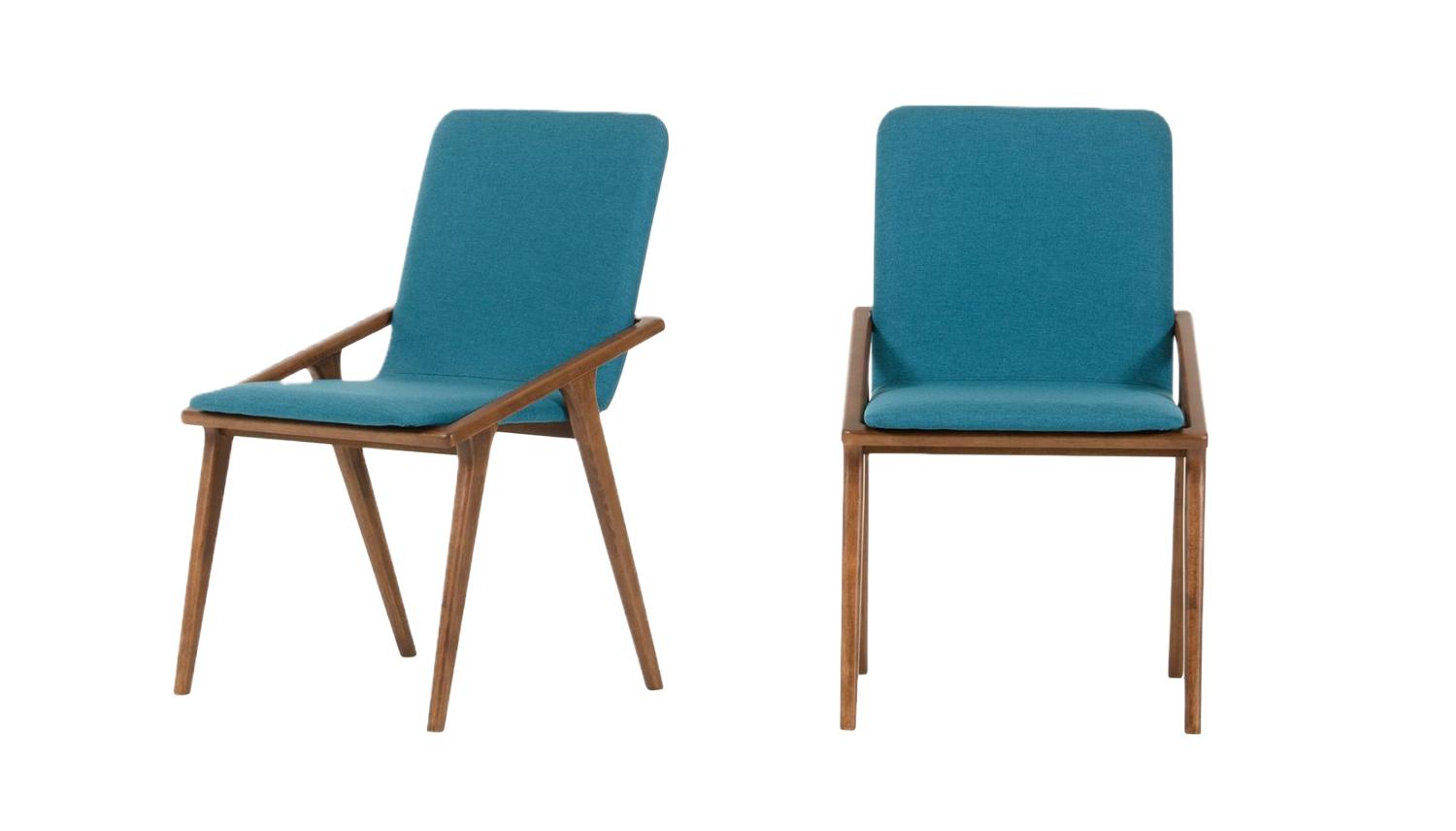 

    
Modern Blue Fabric Dining Chairs Set by VIG Modrest Zeppelin
