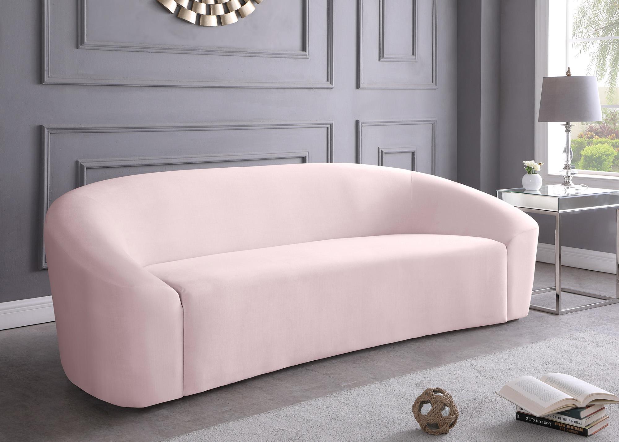 

    
610Pink-S Pink Velvet Sofa RILEY 610Pink-S Meridian Contemporary Modern
