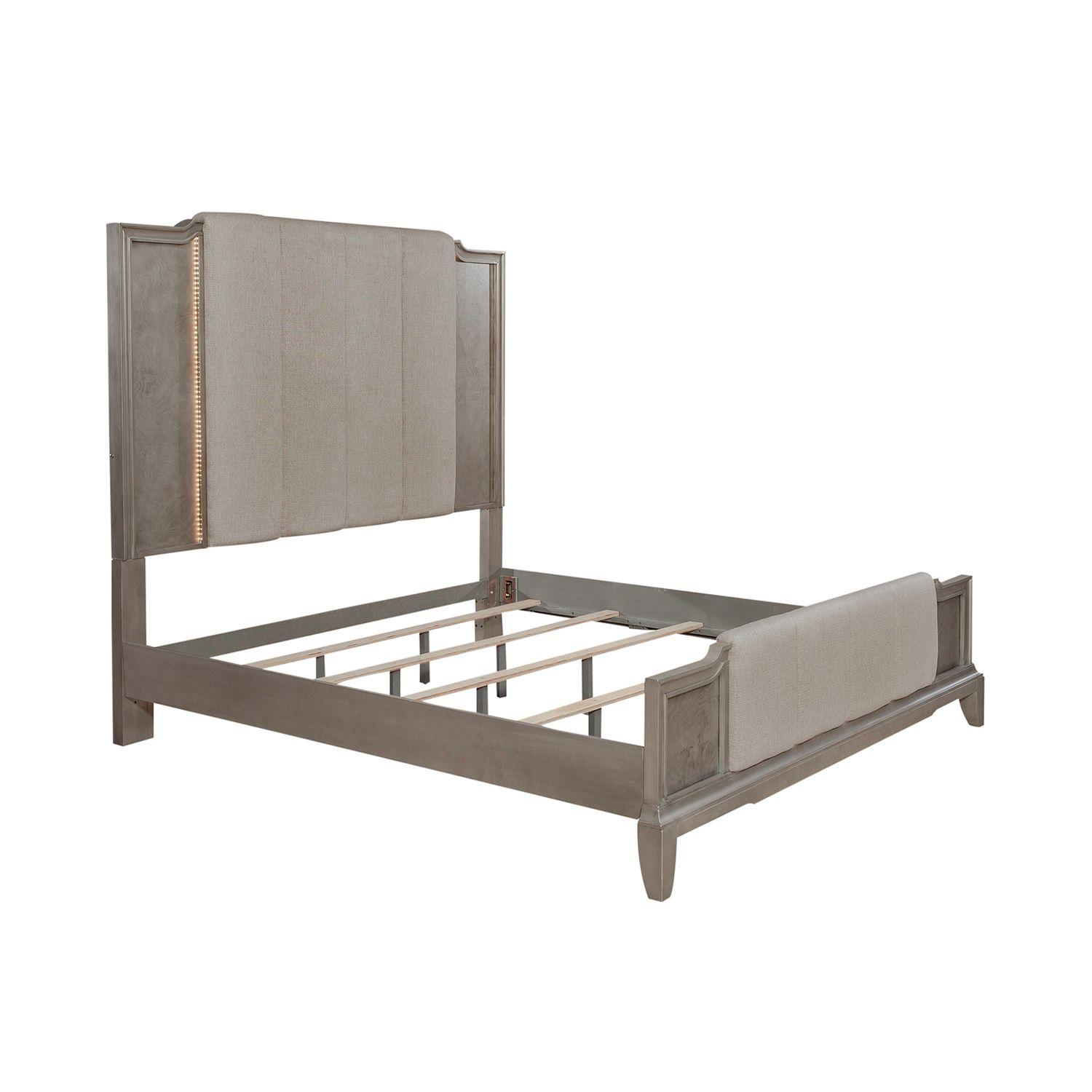 

    
Liberty Furniture Montage (849-BR) Upholstered Bed Platinum 849-BR-QUB
