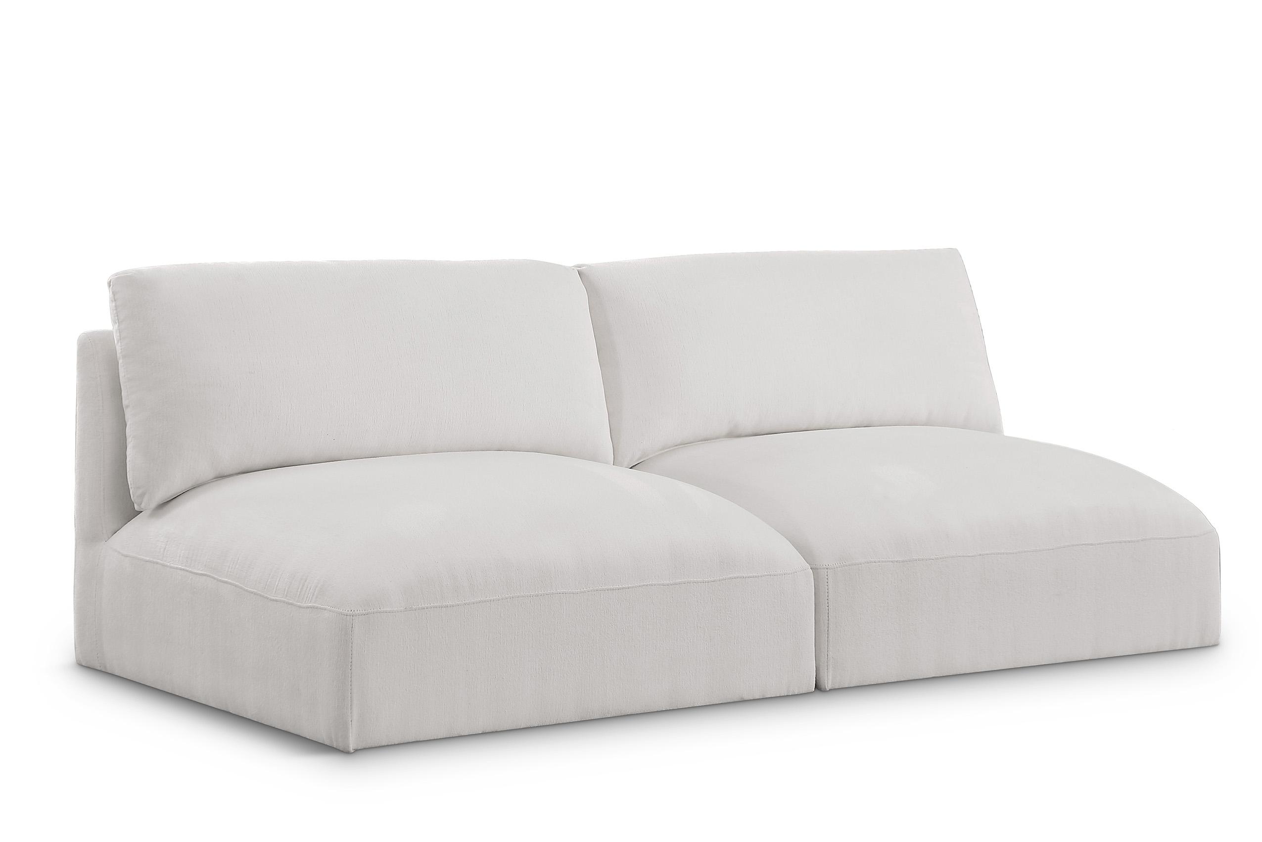Contemporary, Modern Modular Sofa EASE 696Cream-S76A 696Cream-S76A in Cream Fabric