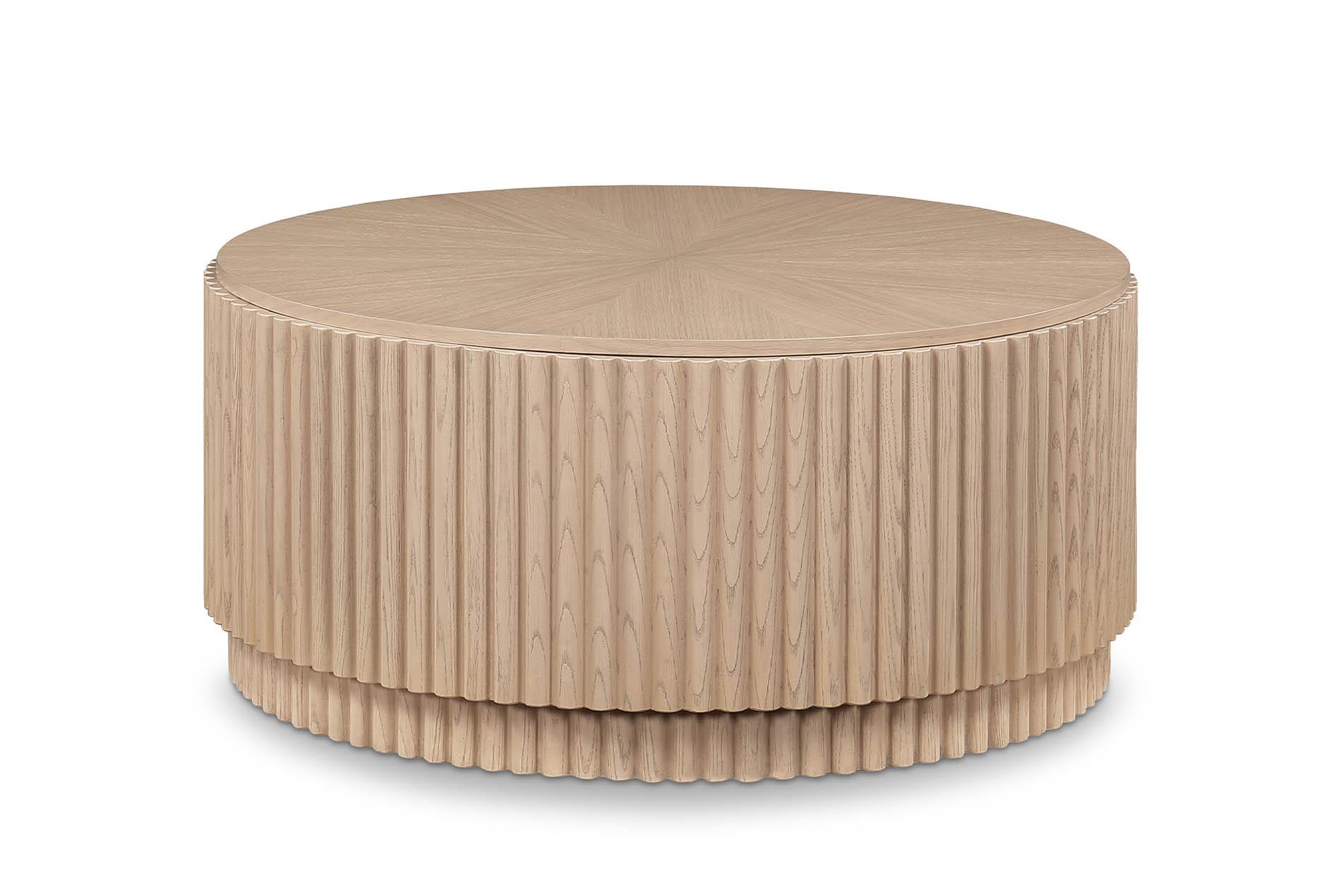 Contemporary, Modern Coffee Table 99055Oak-CT 99055Oak-CT in Natural 