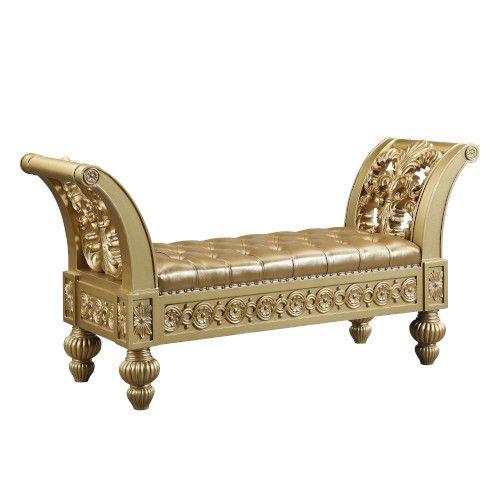 

    
Acme Furniture BD00456 Benches Rich Gold/Gold Finish BD00456
