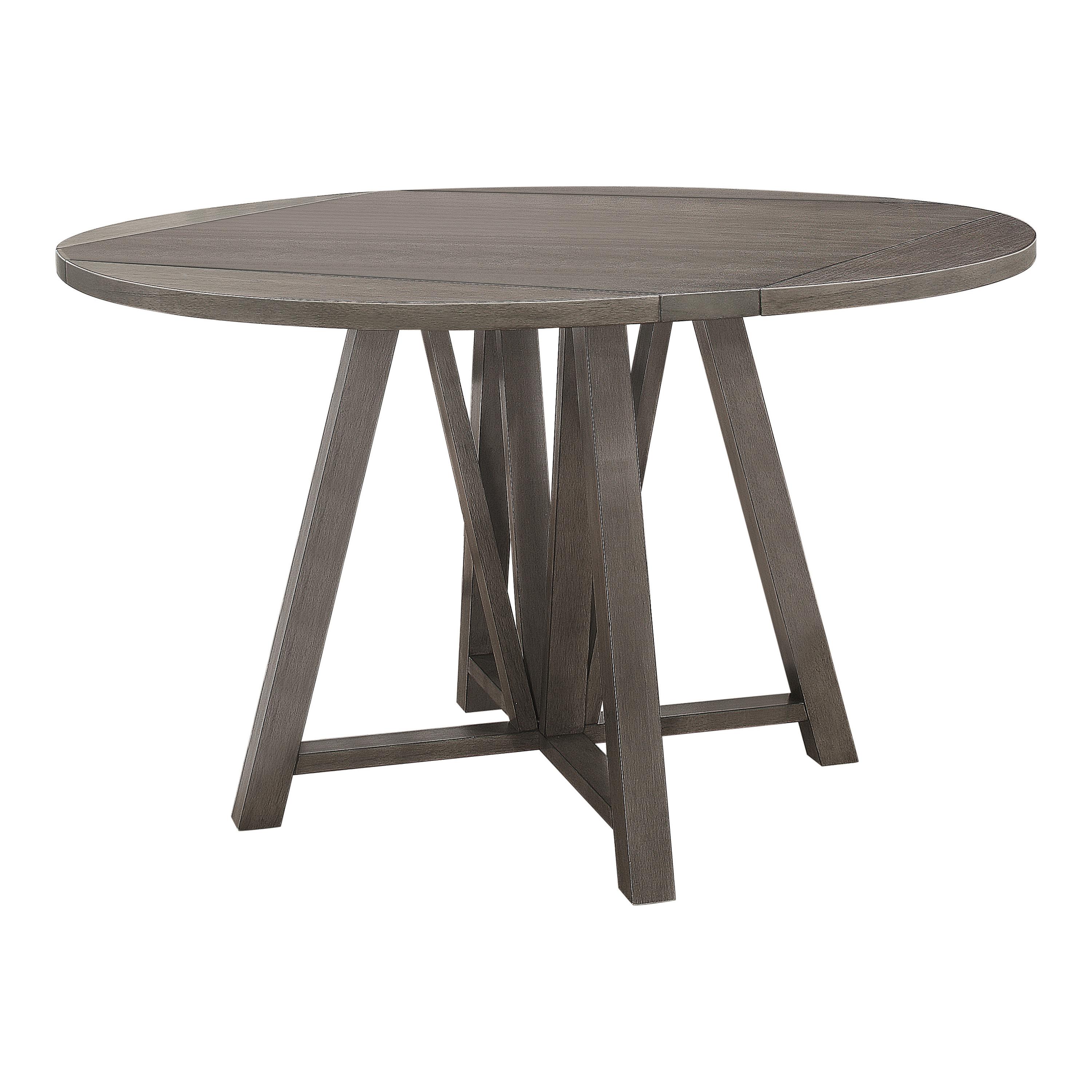 

    
Rustic Barn Gray Solid Hardwood Counter Height Table Coaster 109858 Athens
