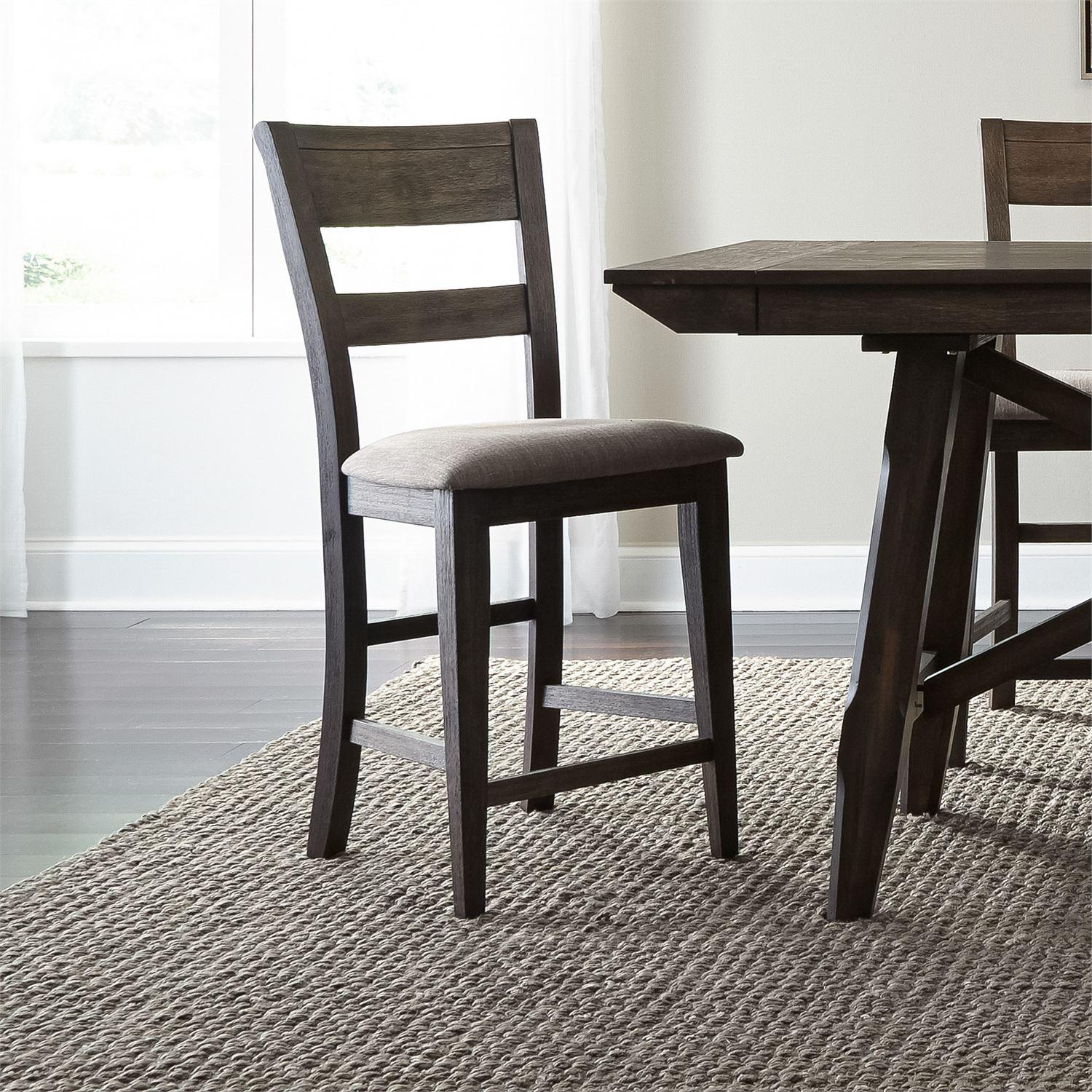 

    
Dark Chestnut Finish Wood Counter Chair 152-B250124 Liberty Furniture
