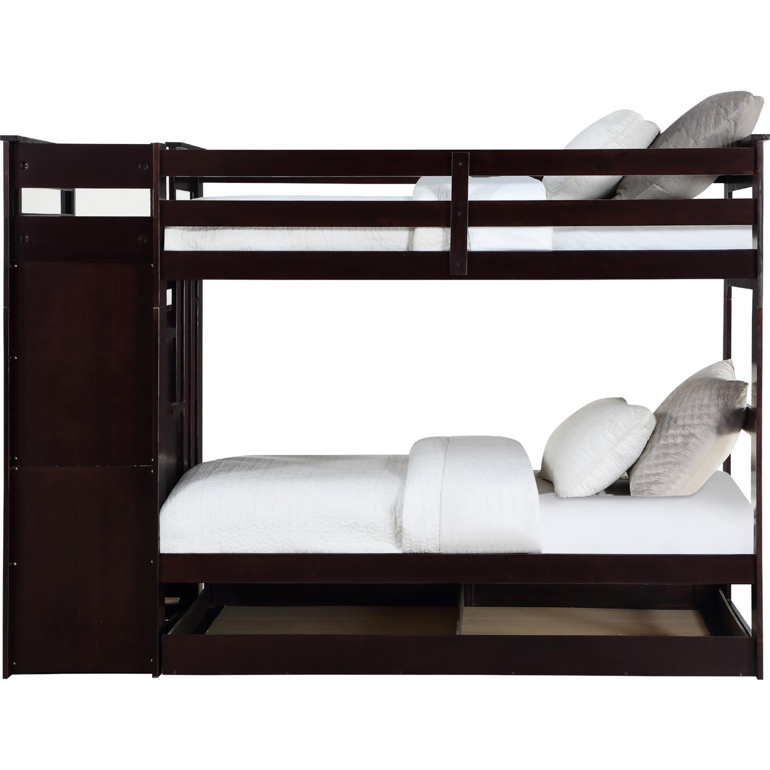 

    
Acme Furniture Allentown T/T Bunk Bed Espresso 10170W
