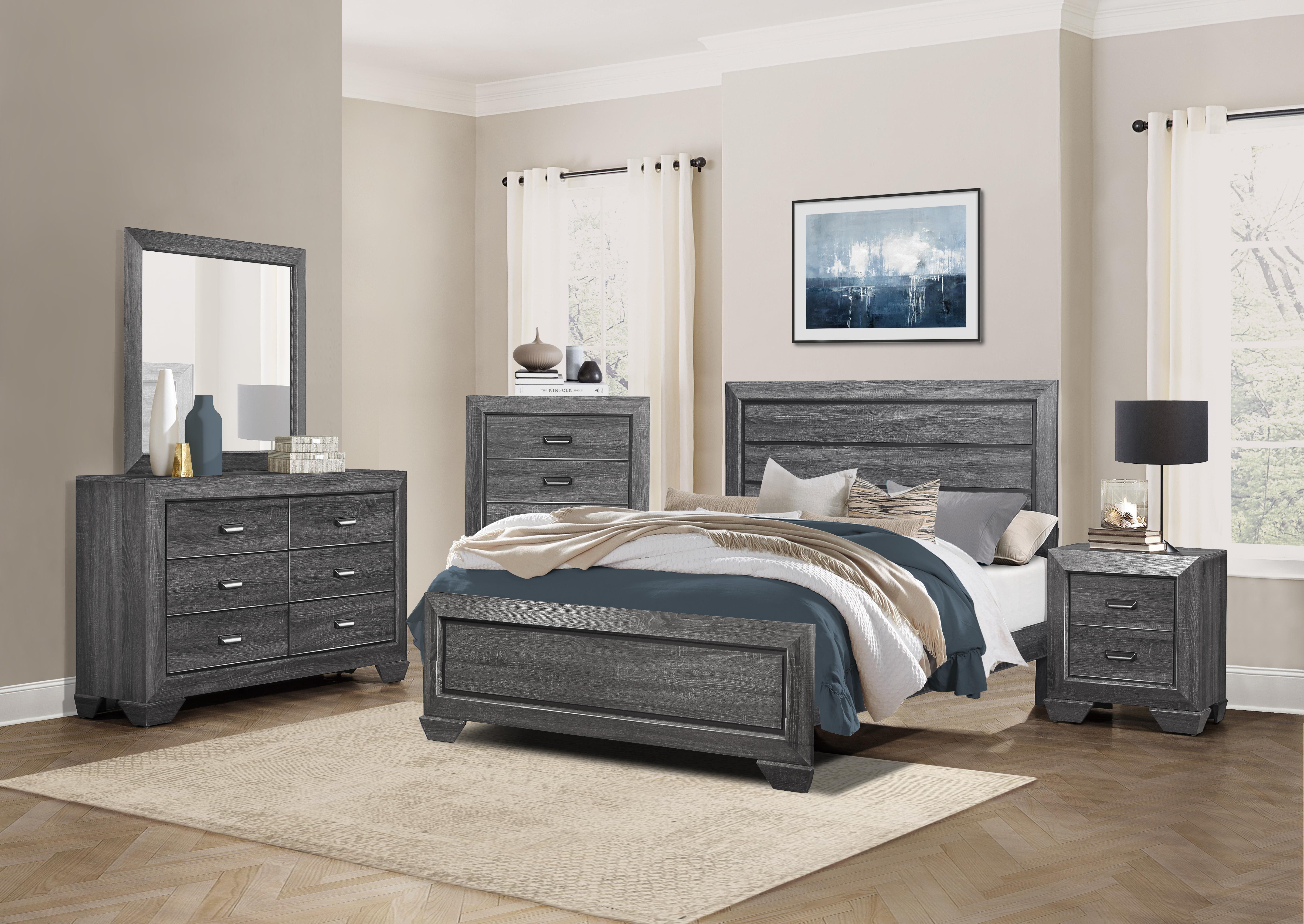 

                    
Buy Rustic Gray Wood Full Bedroom Set 3pcs Homelegance 1904FGY-1* Beechnut

