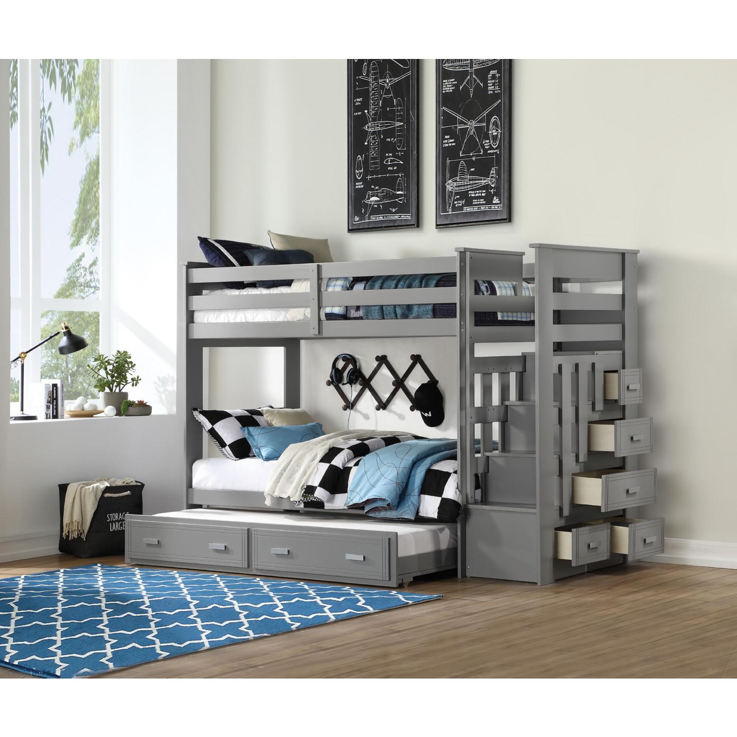 

                    
Acme Furniture Allentown T/T Bunk Bed Gray  Purchase 
