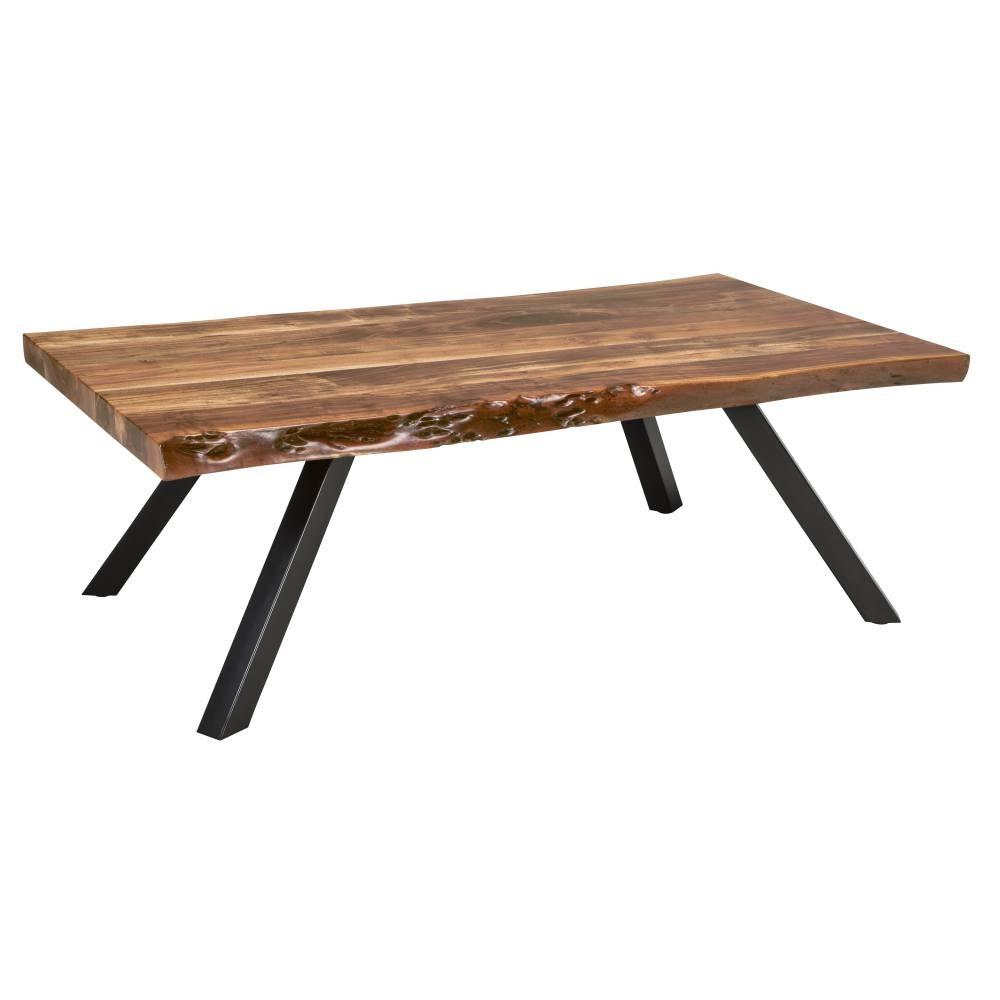 

    
Rustic Live Edge Solid Acacia Coffee Table REESE by Modus Furniture
