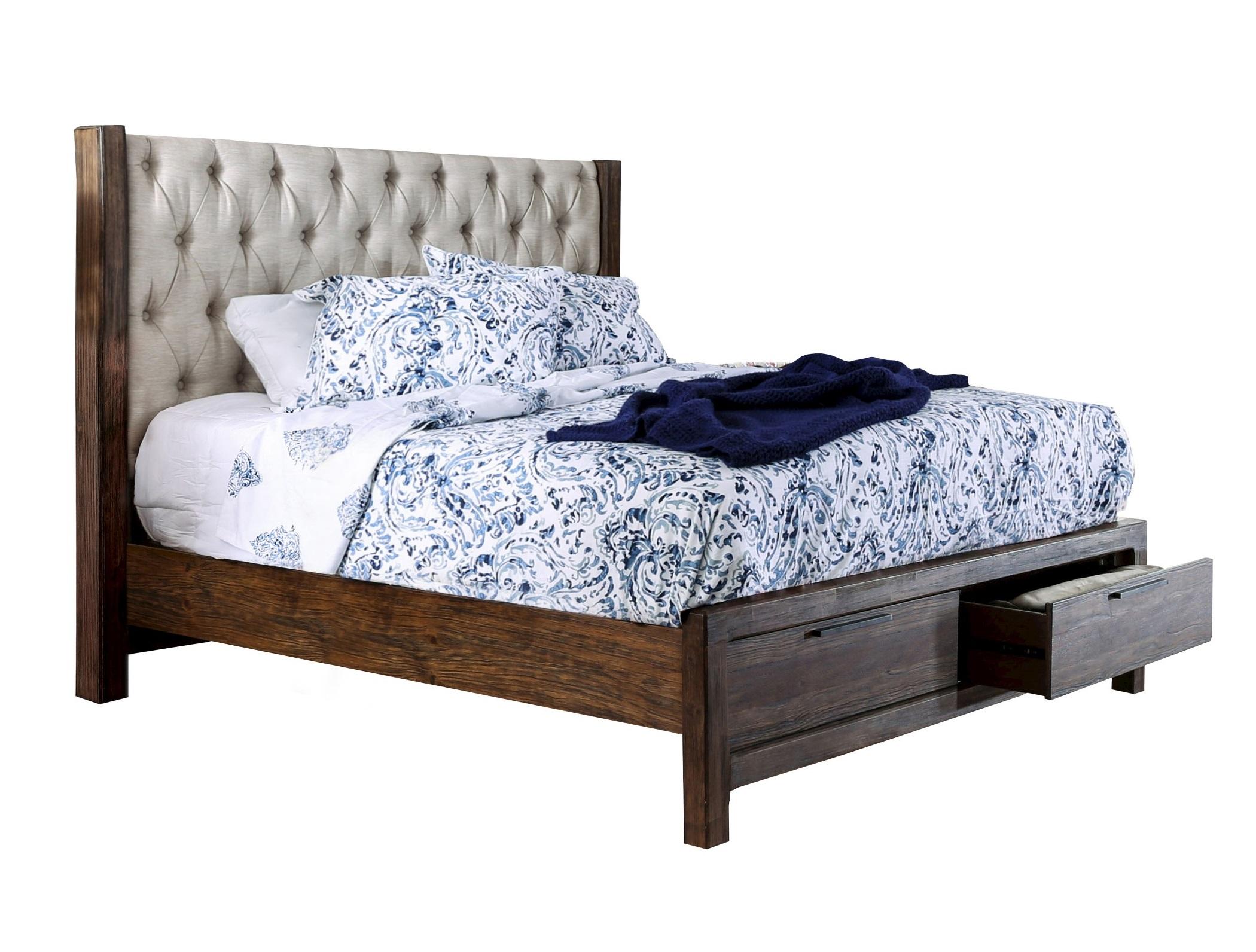 

    
Rustic Natural & Beige Solid Wood King Bedroom Set 3pcs Furniture of America CM7577DR-EK Hutchinson
