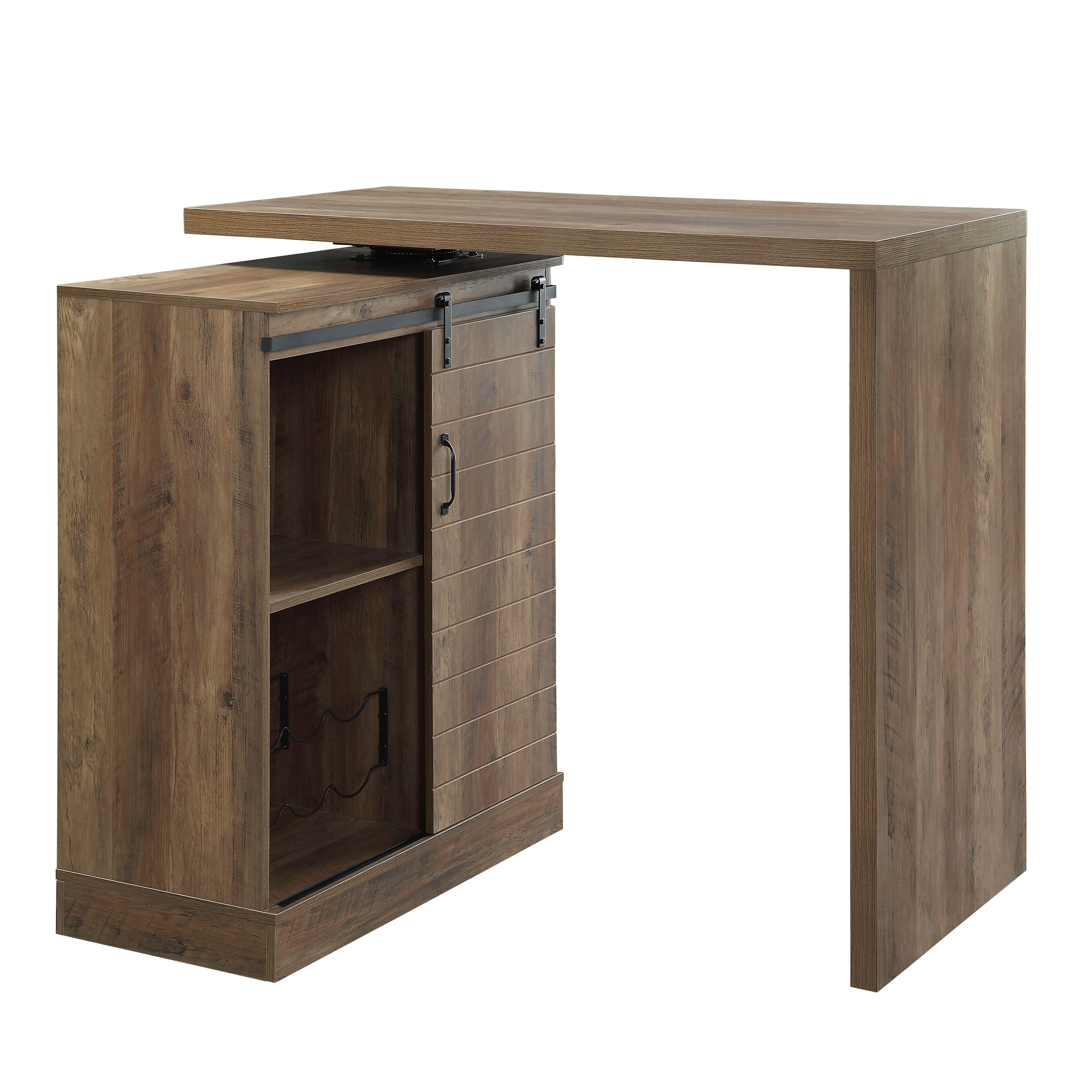 

    
Acme Furniture Quillon Bar Table Brown Oak DN00153
