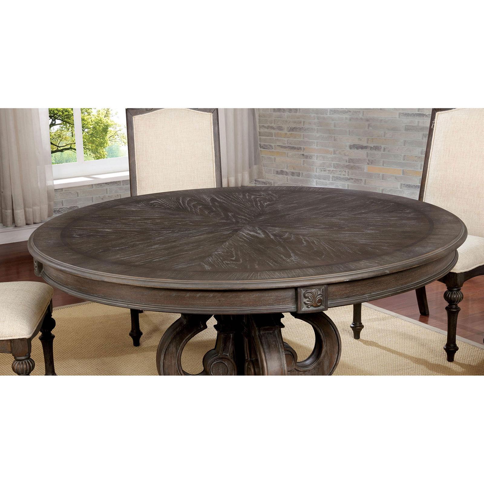 

    
Furniture of America ARCADIA CM3150RT Dining Table Rustic Brown CM3150RT
