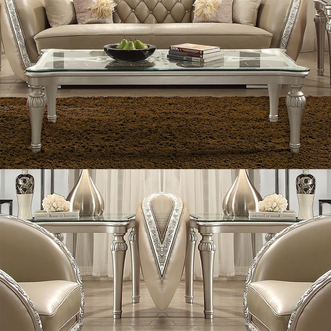 Homey Design Furniture HD-13009 Coffee Table Set