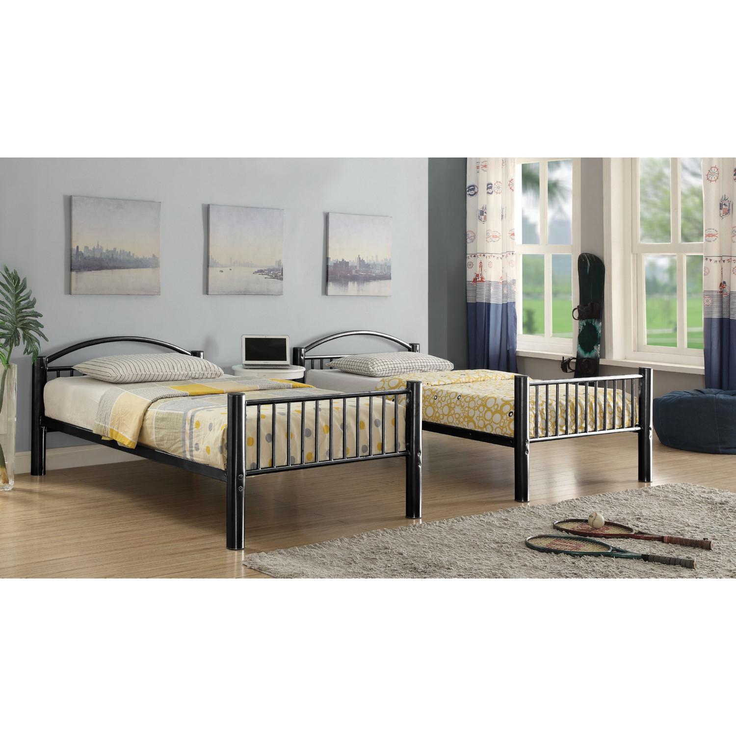 

    
37385BK Acme Furniture Twin/Twin Bunk Bed

