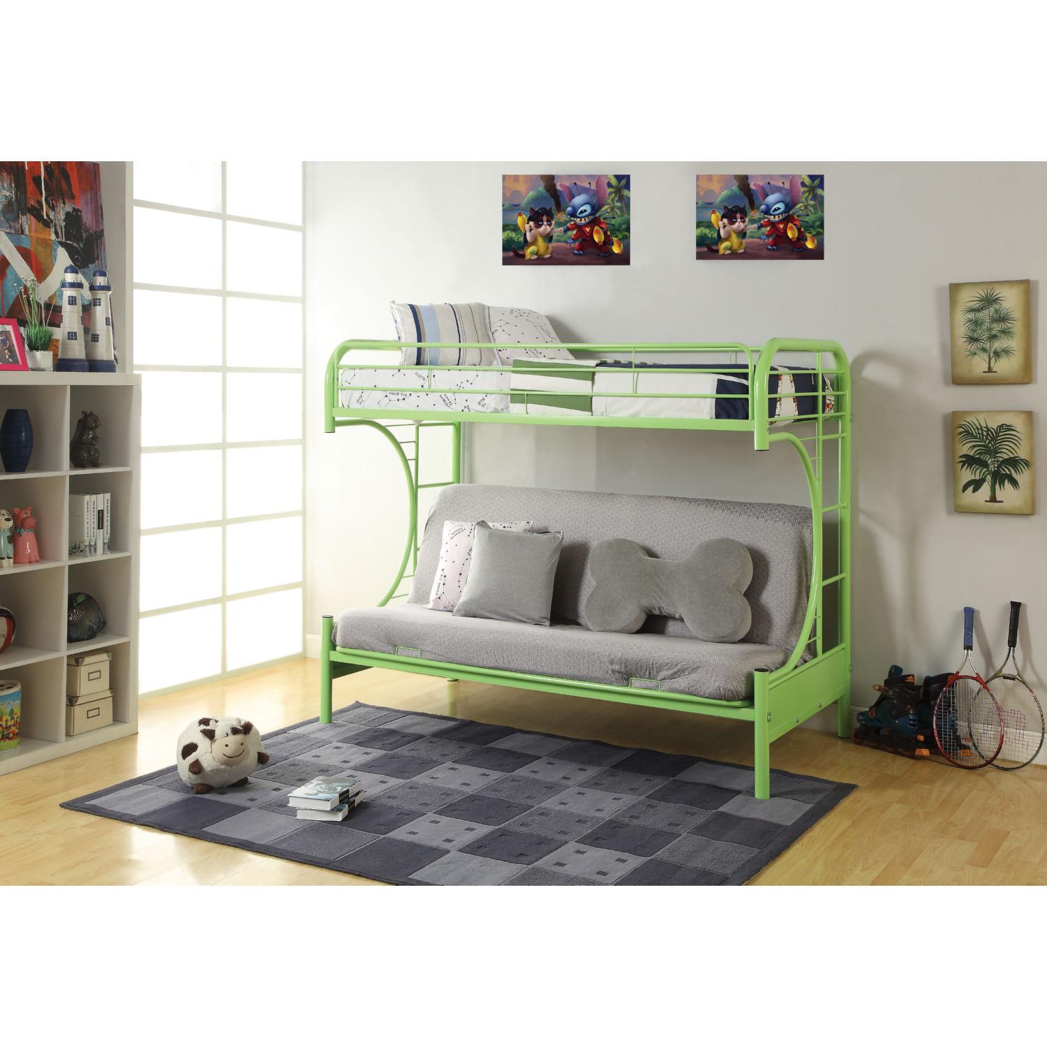 

    
02091W-GR Acme Furniture Twin/Full/Futon Bunk Bed
