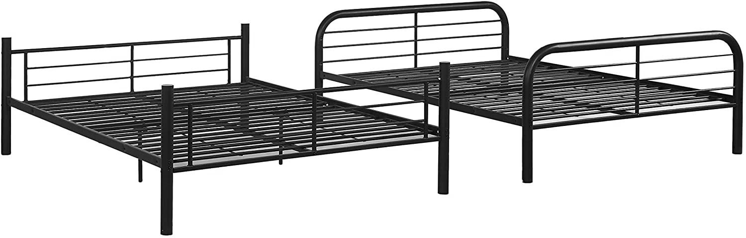 

    
Acme Furniture Bristol Full/Full Bunk Bed Gunmetal 37435
