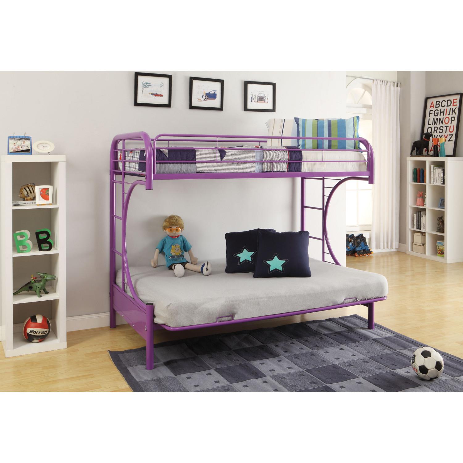 

    
02091W-PU Acme Furniture Twin/Full/Futon Bunk Bed

