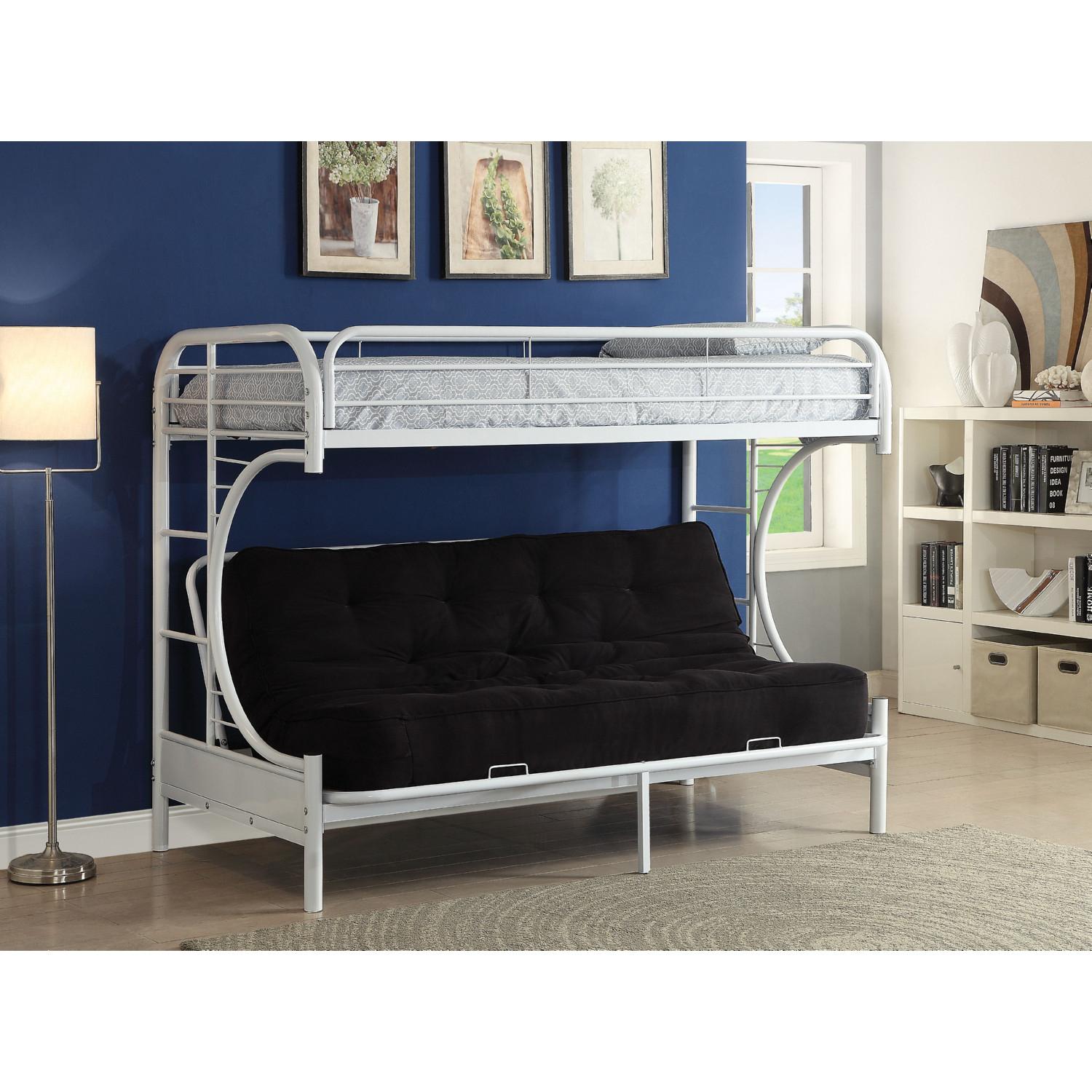

    
02091W-W Acme Furniture Twin/Full/Futon Bunk Bed
