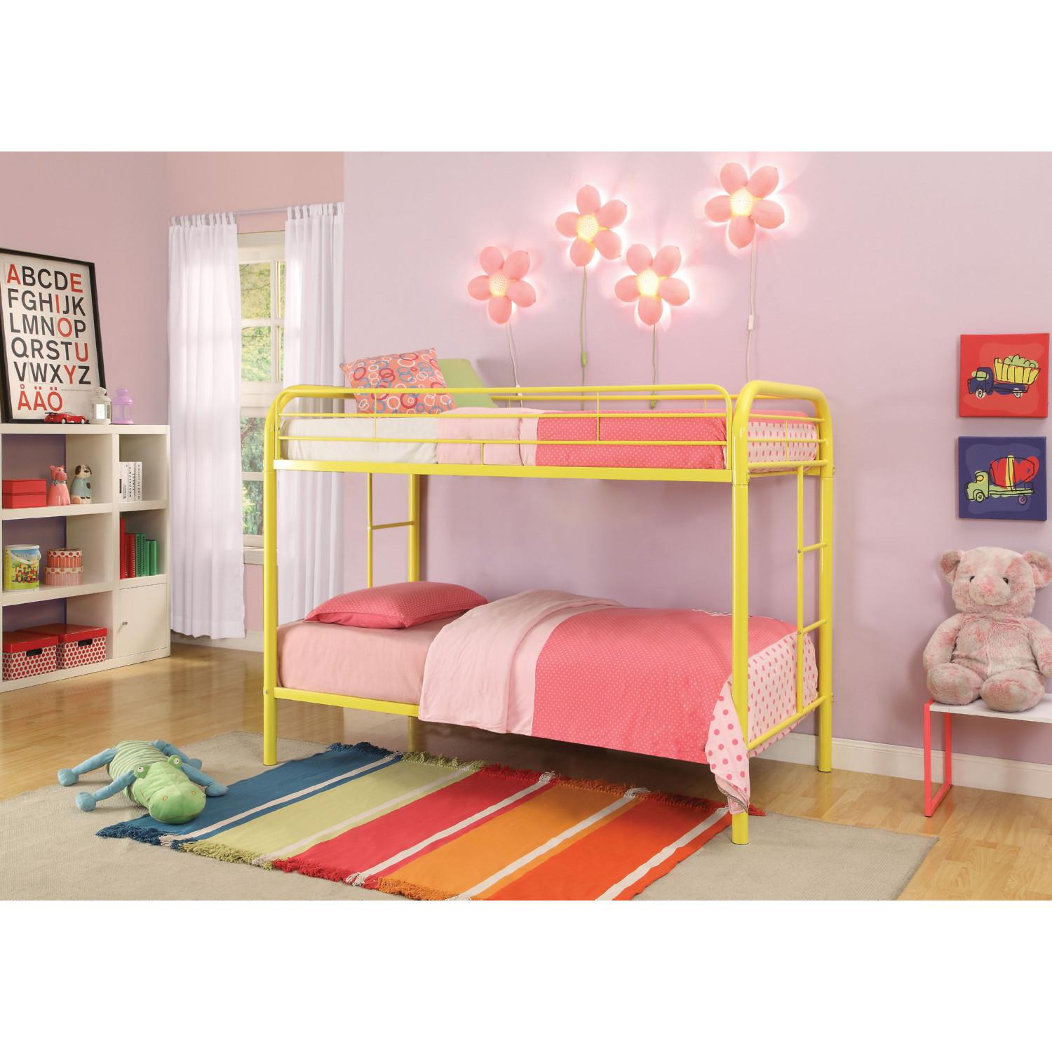 

                    
Acme Furniture Thomas Twin/Twin Bunk Bed Yellow  Purchase 
