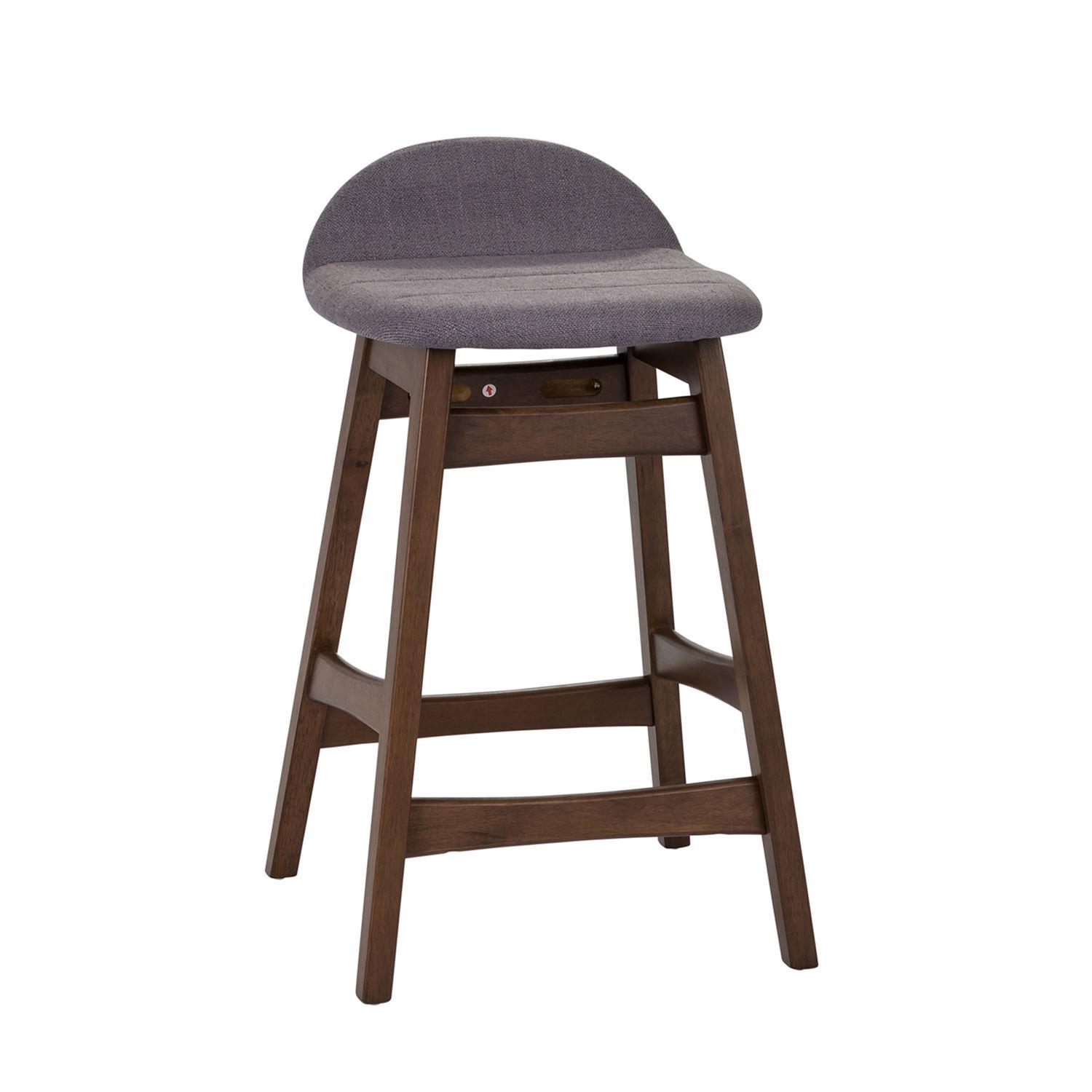 Solids Counter Chair Space Savers  (198-CD) Counter Chair 198-B650124-GY in Brown 