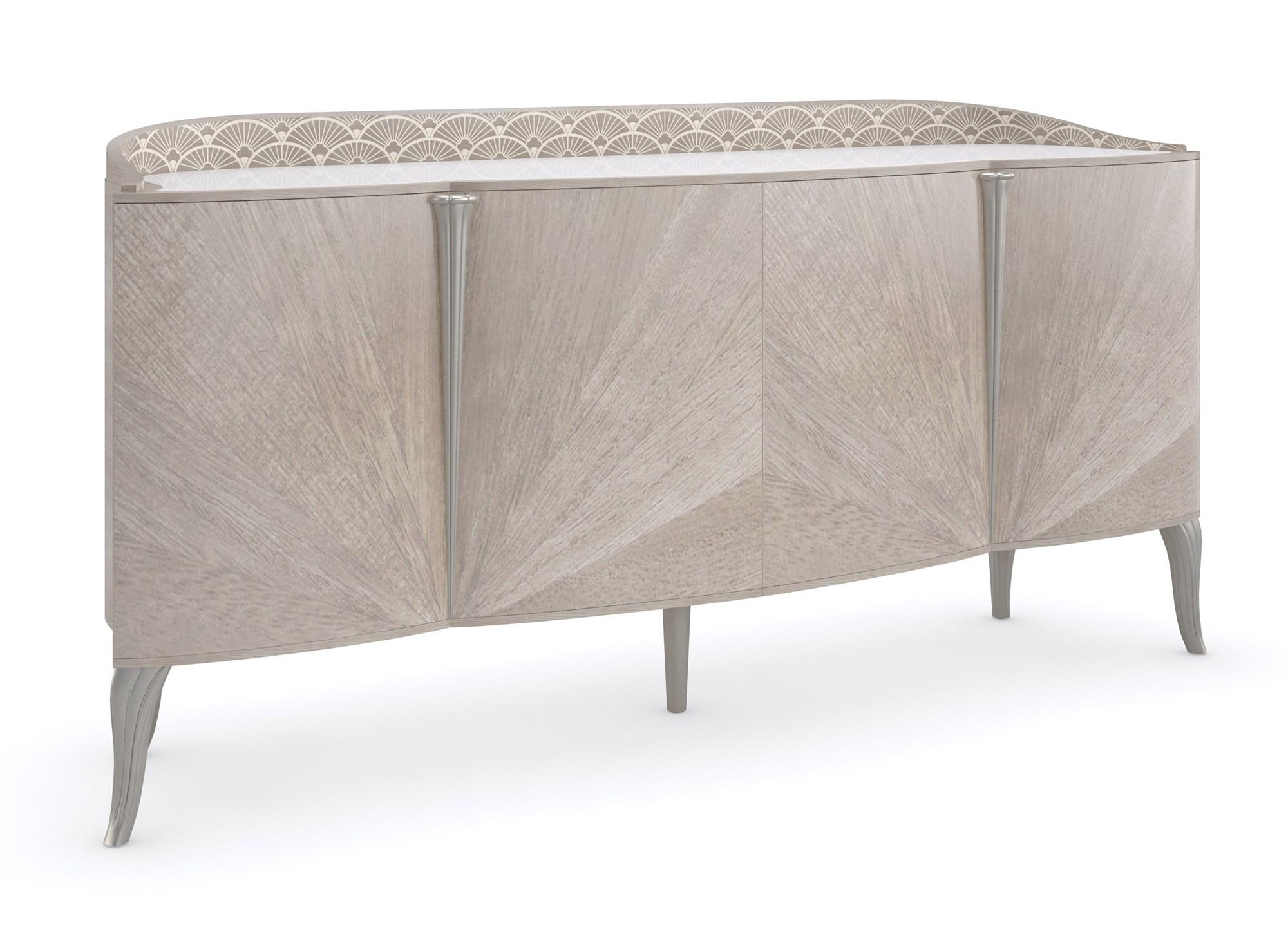Contemporary Sideboard LILLIAN C092-020-211 in Taupe 