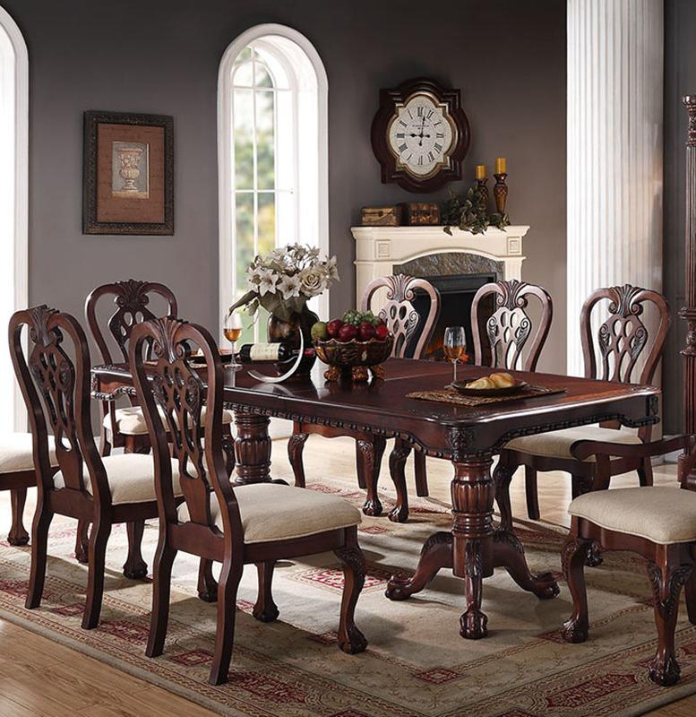 Traditional Dining Table F2198 F2198 in Cherry 