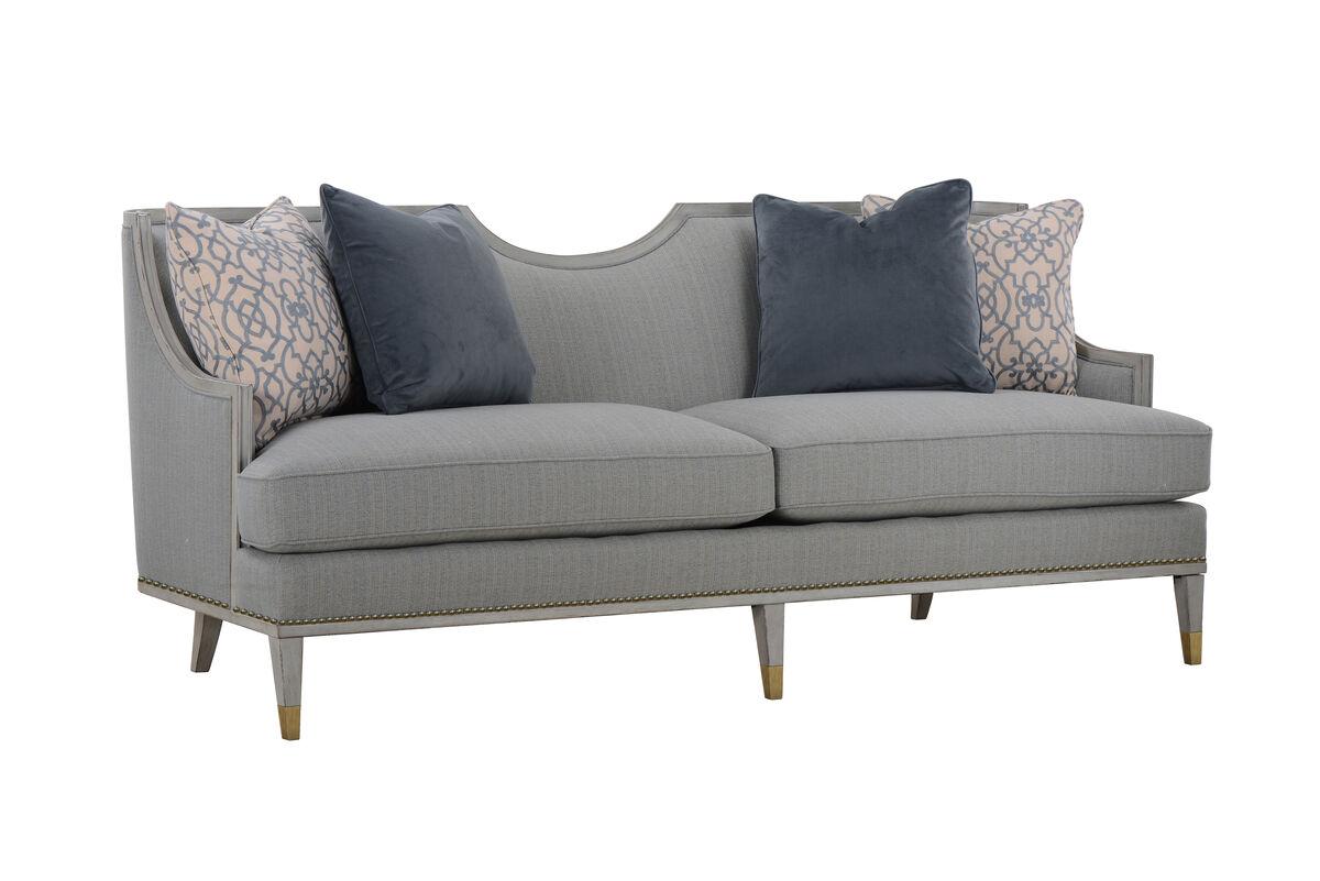 

    
Traditional Blue Wood Sofa A.R.T. Furniture Harper 161501-7005AA
