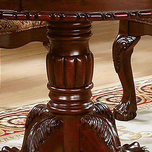 

                    
Furniture of America CM3212RT Elana Dining Table Brown  Purchase 
