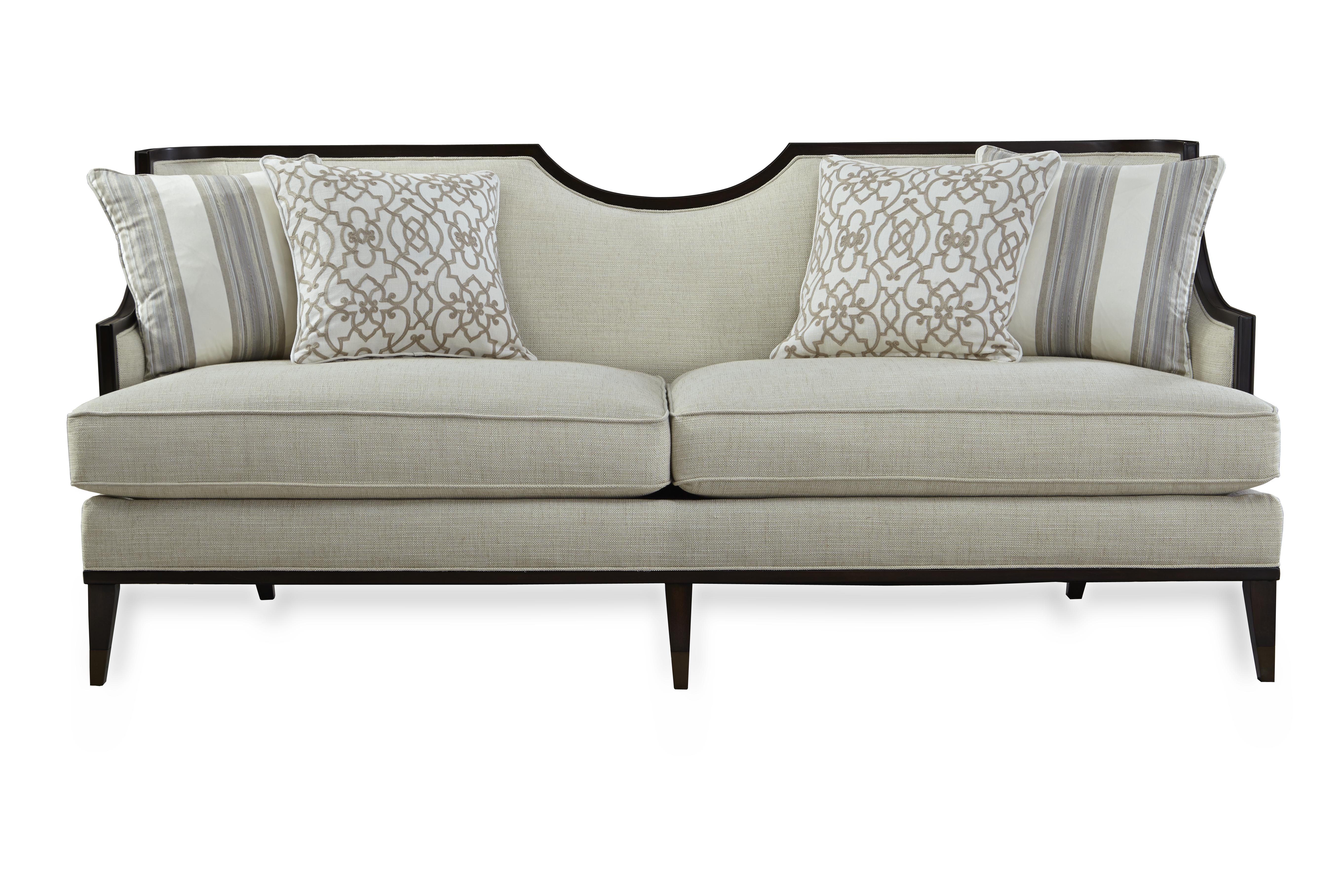 Classic, Traditional Sofa Intrigue Harper 161501-5336AA in Ivory Fabric
