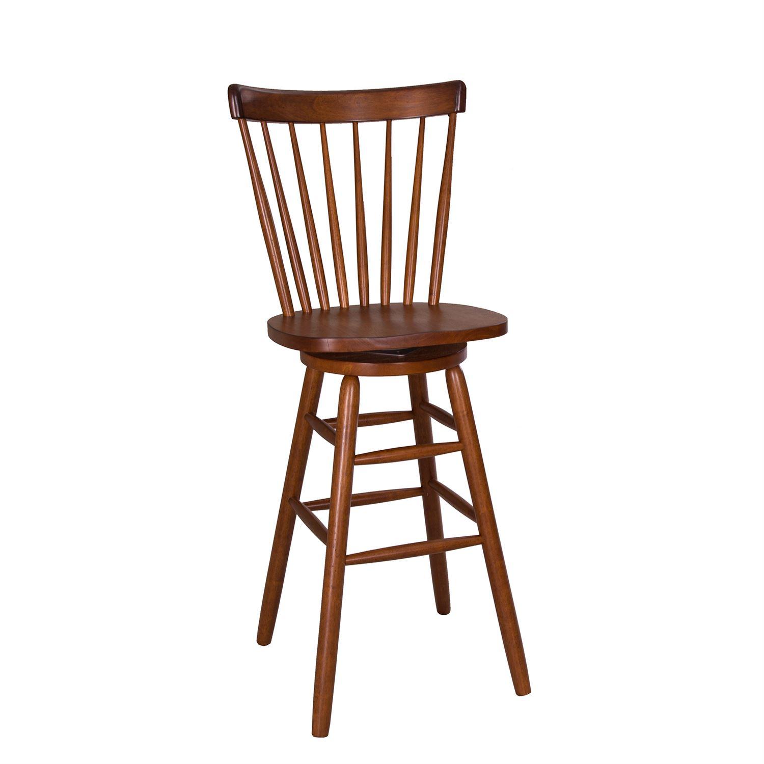 Traditional Stool Creations II  (38-CD) Stool 38-B1730 in Brown 