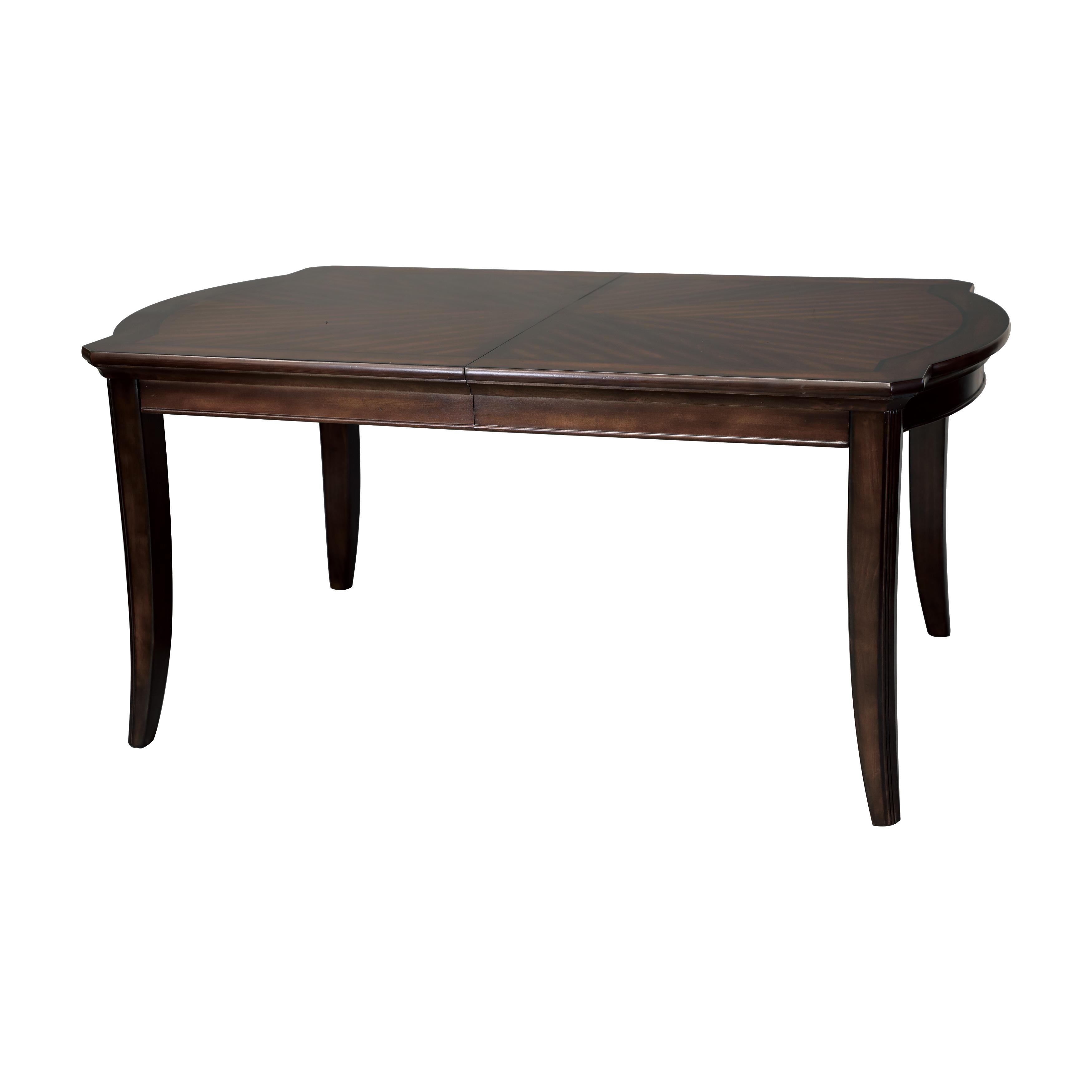 Traditional Dining Table 2546-96 Keegan 2546-96 in Cherry 
