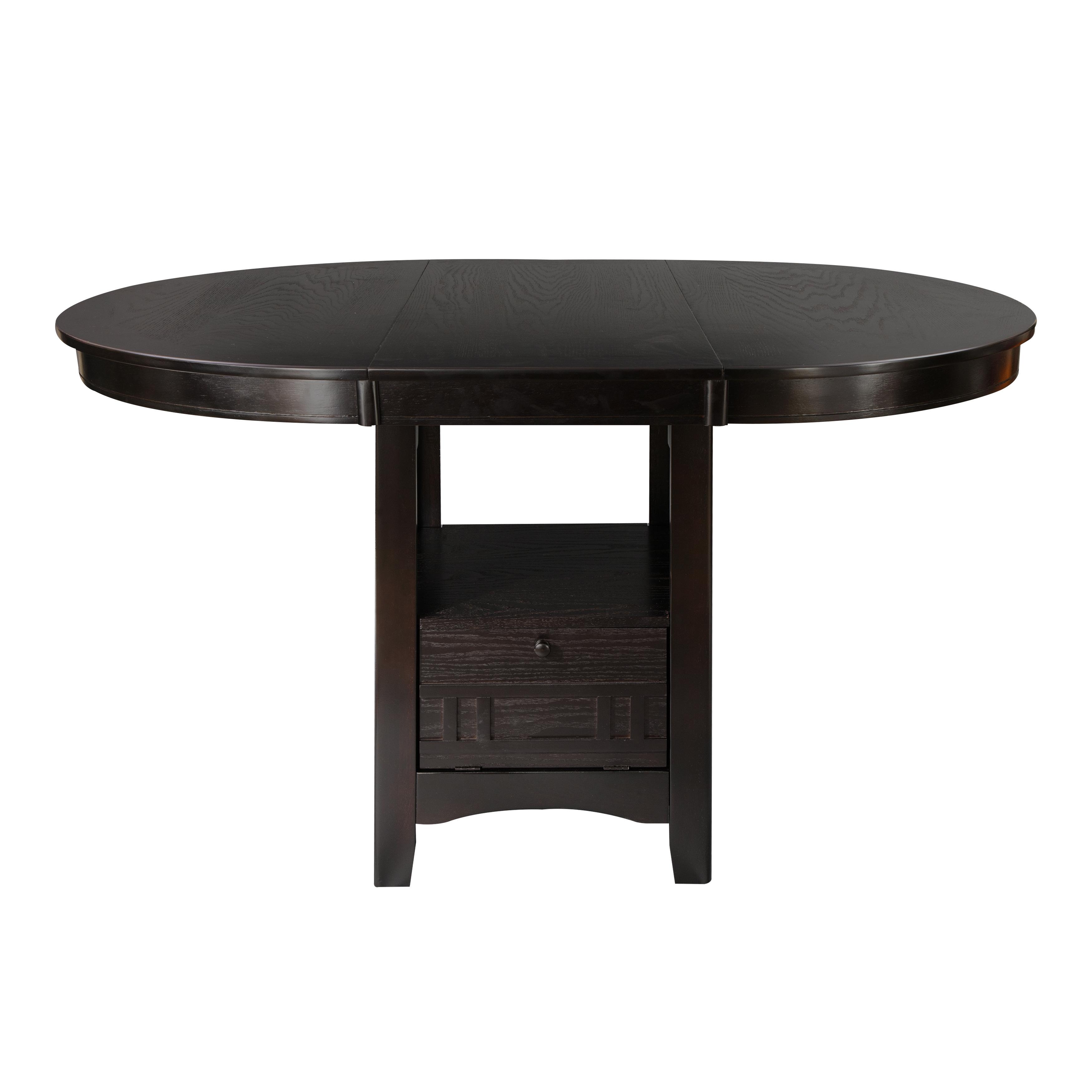 

    
Traditional Dark Cherry Wood Counter Height Table Homelegance 2423-36 Junipero
