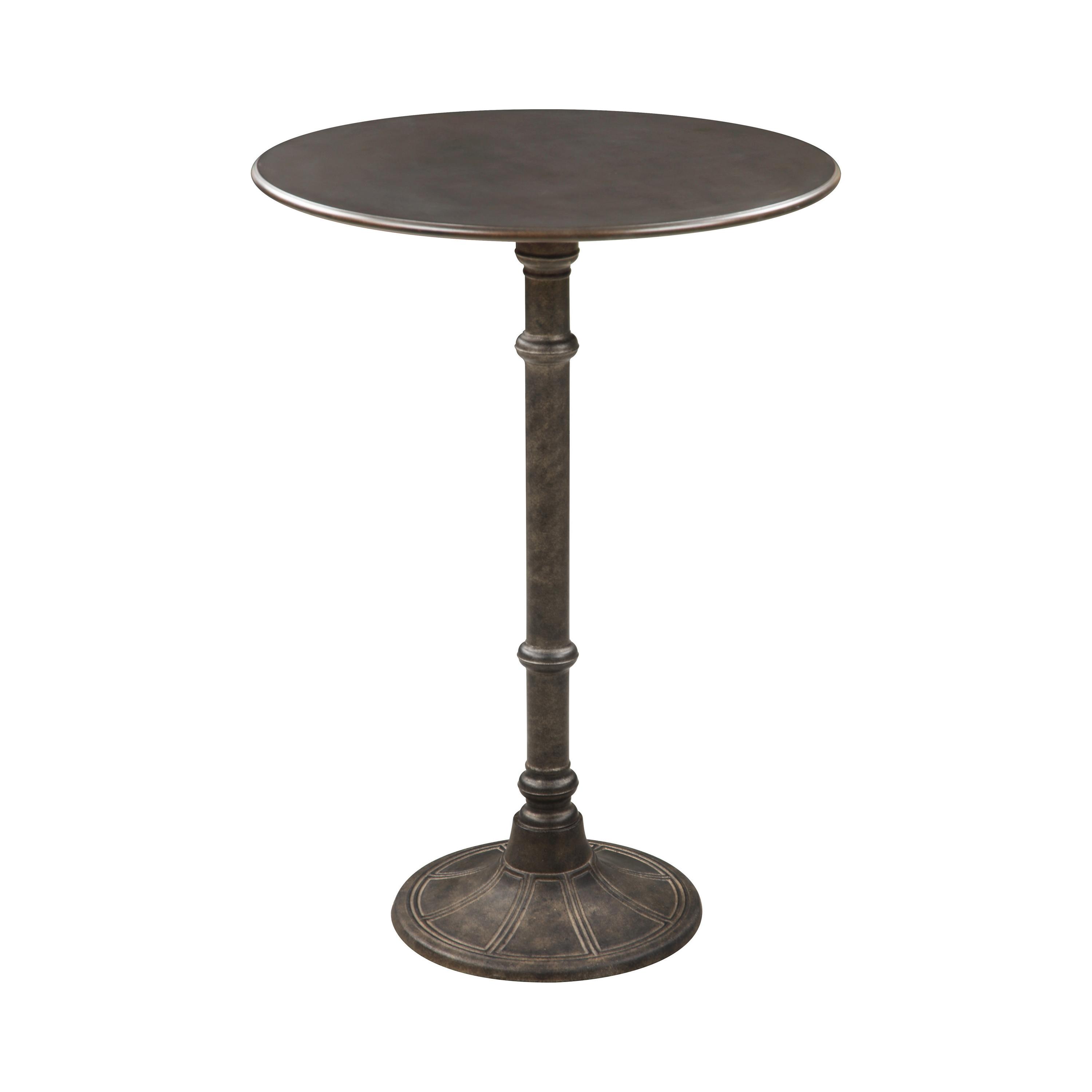 

    
Traditional Dark Russet & Antique Bronze Steel Bar Table Coaster 100064
