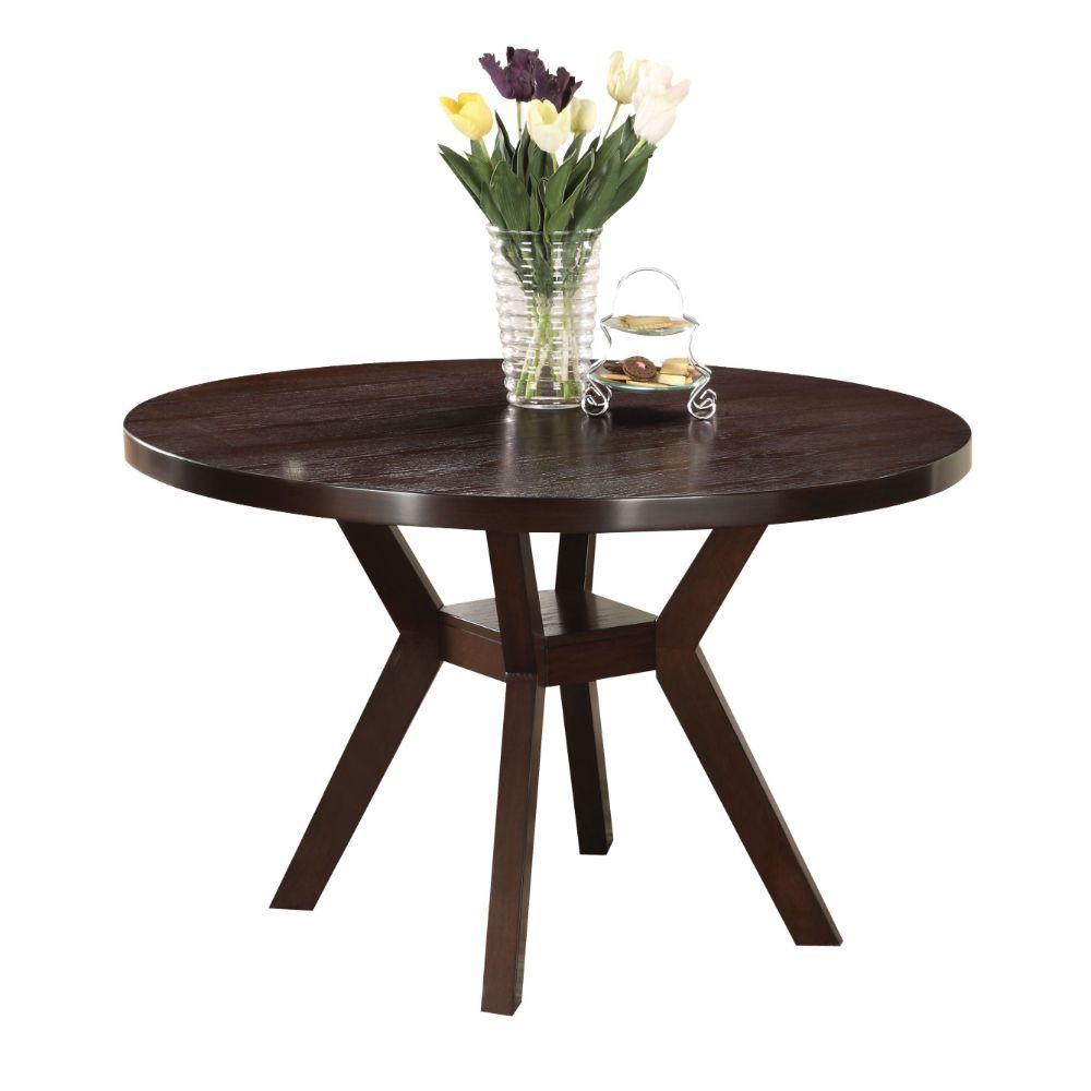 Traditional Dining Table Drake 16250 in Espresso 