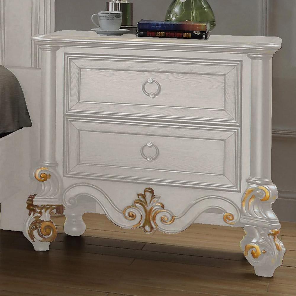 

    
Homey Design Furniture HD-999 IVORY Panel Bedroom Set Ivory HD-EK999IV-4PC-BEDROOM
