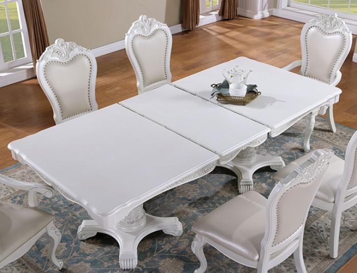 Traditional Dining Table Manzanita Dining Table FM3261WH-T FM3261WH-T in White 