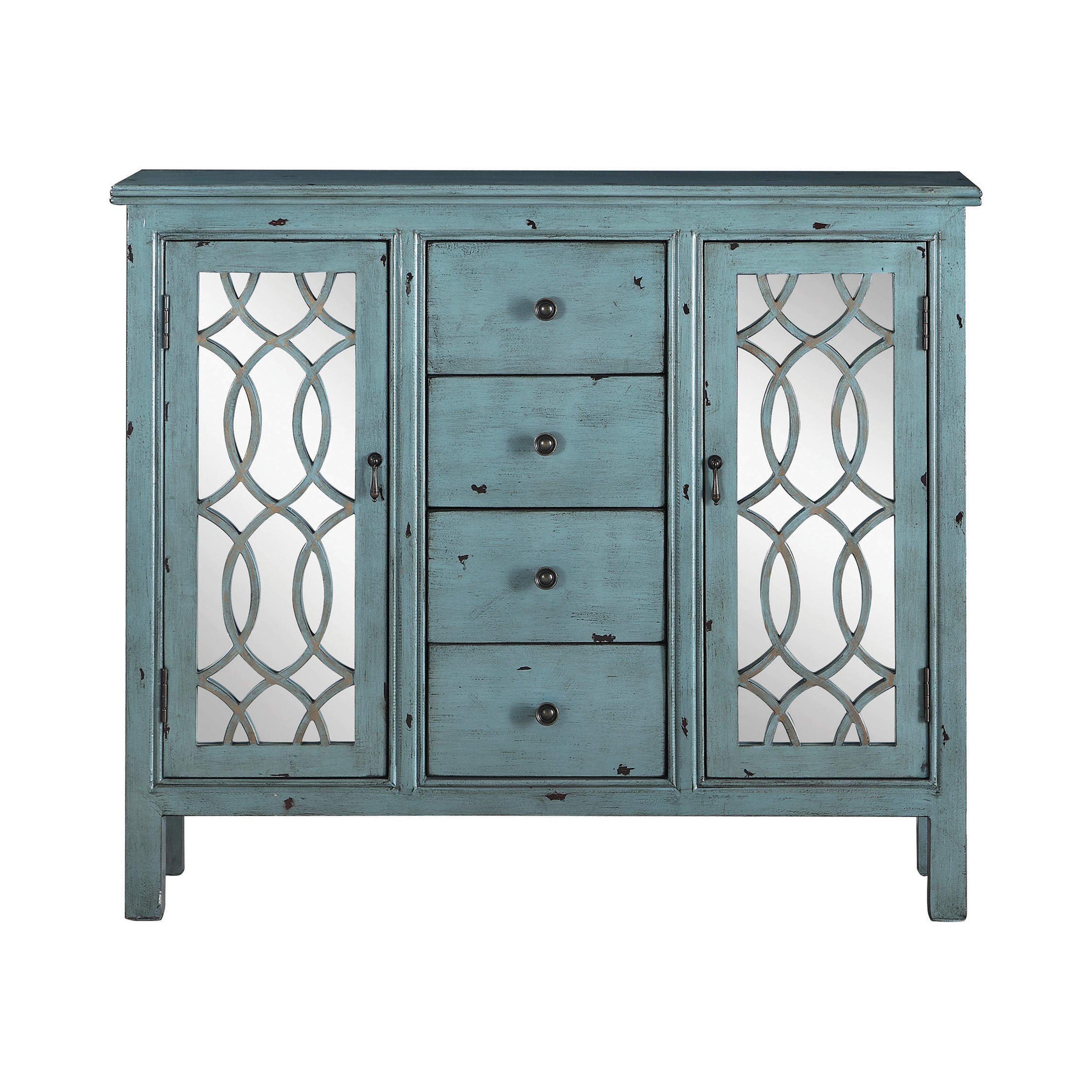 Transitional Accent Cabinet 950736 950736 in Blue 
