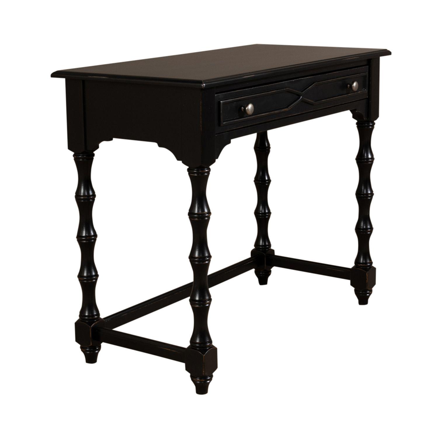 

    
Liberty Furniture Ashton Vanity desk &amp; stool Black 2035-AT3630
