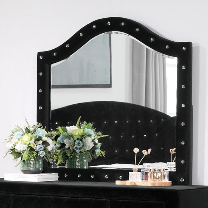 

                    
Buy Transitional Black Solid Wood Queen Bedroom Set 6pcs Furniture of America CM7130BK Zohar
