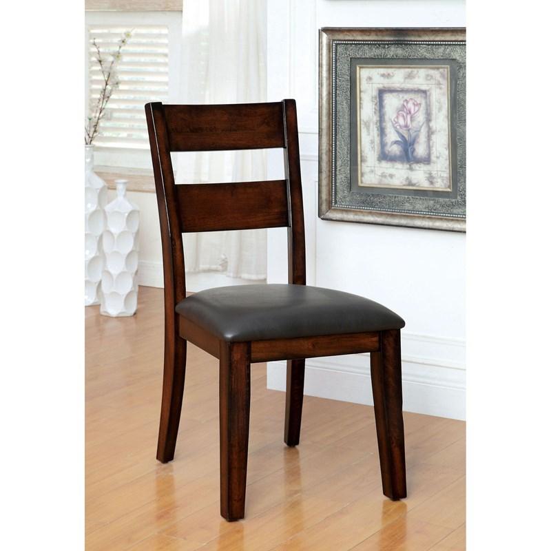 

    
Transitional Dark Cherry Solid Wood Side Chairs 2pcs Furniture of America CM3187SC-2PK Dickinson
