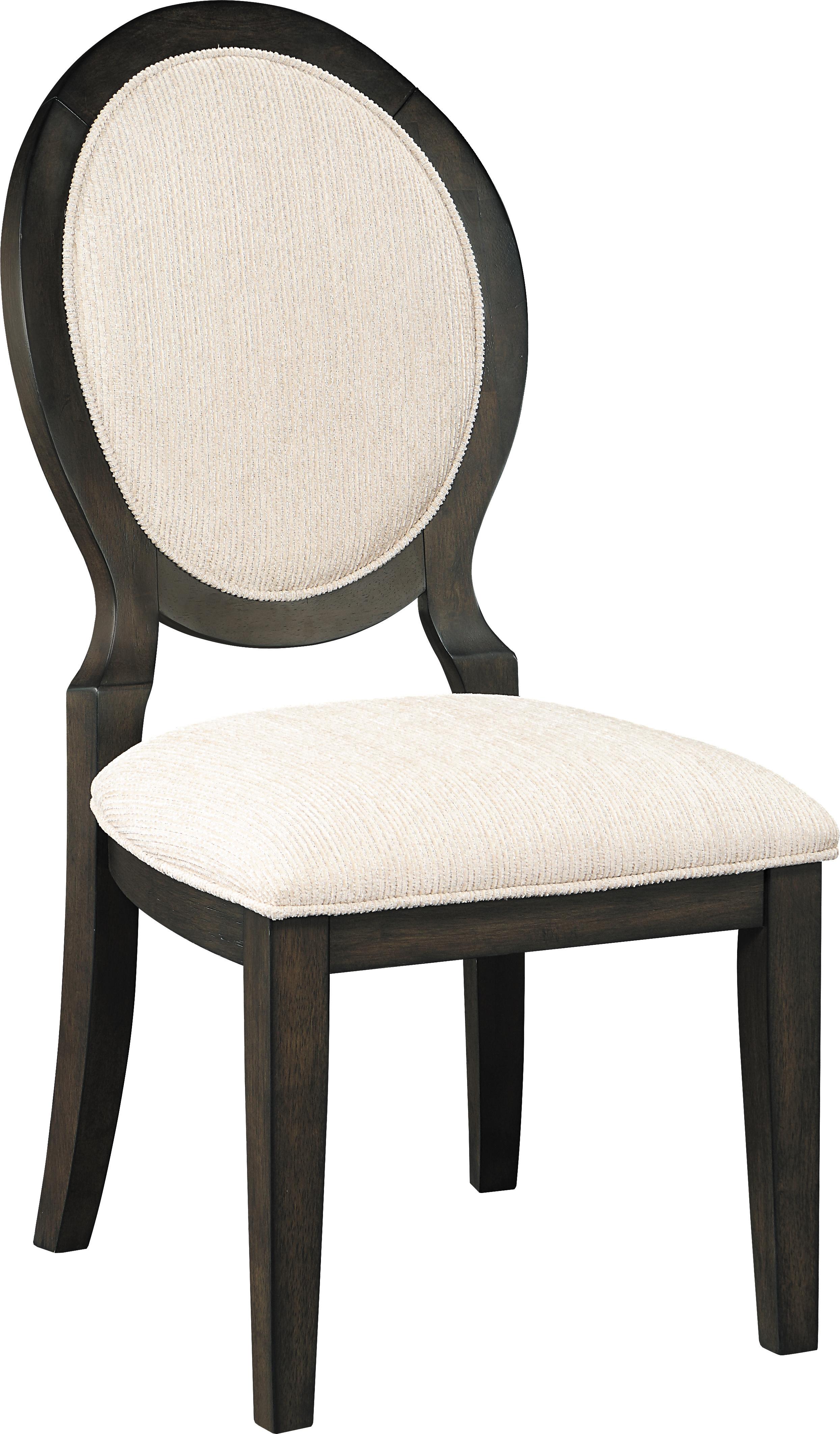 

    
Transitional Dark Cocoa & Cream Linen-like Fabric Side Chair Set 2pcs Coaster 115102 Twyla
