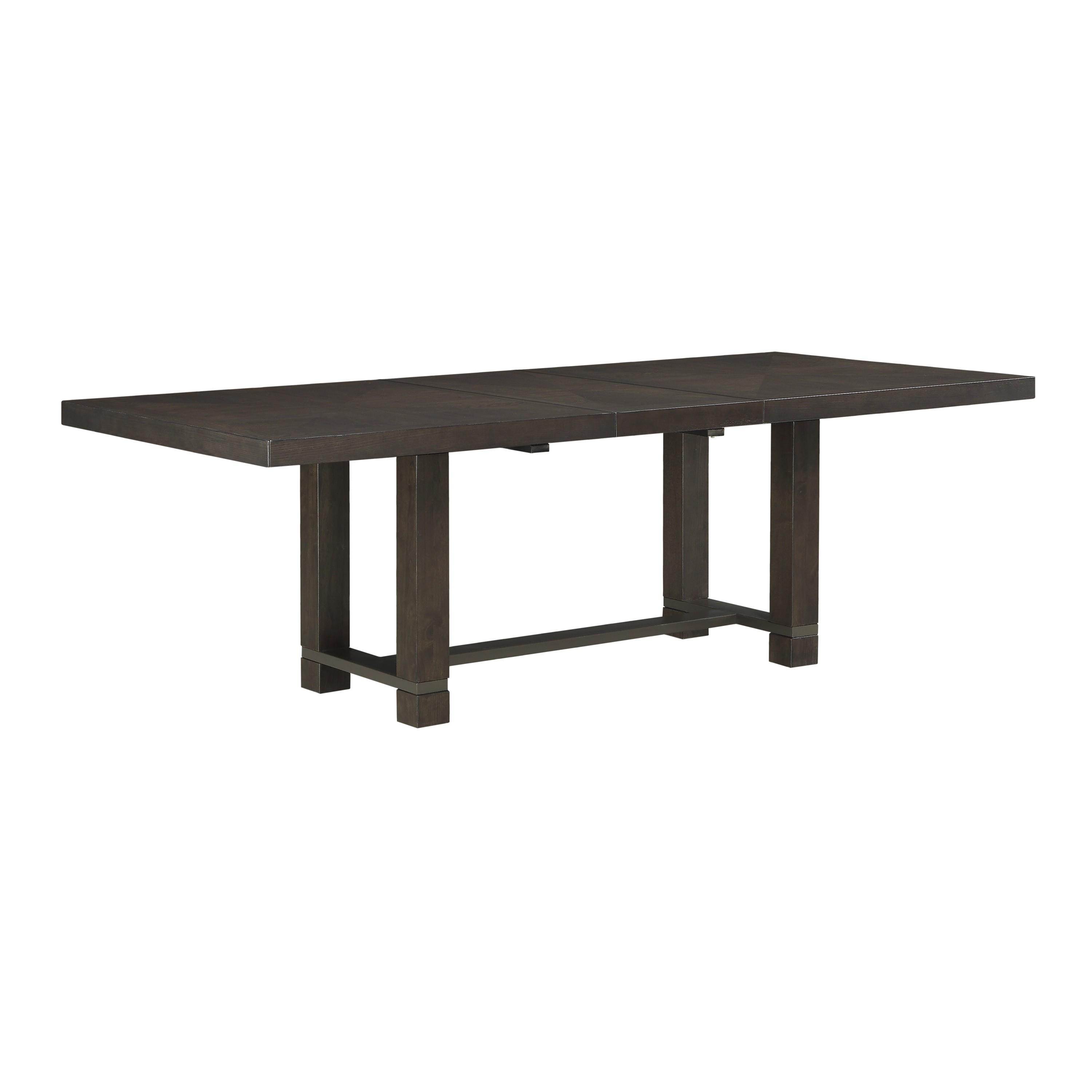 Transitional Dining Table 5654-92 Rathdrum 5654-92 in Dark Oak 