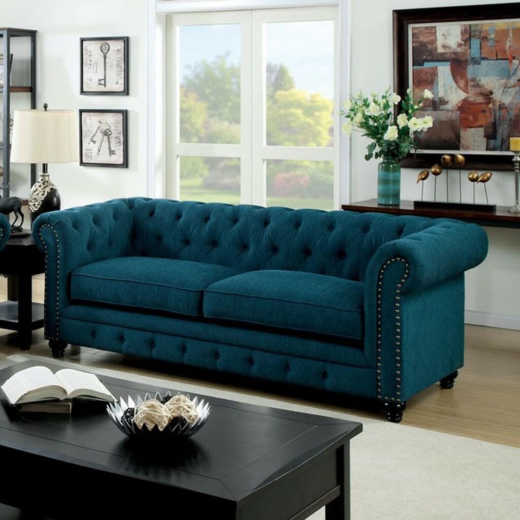

    
CM6269TL-2PC Furniture of America Sofa and Loveseat Set

