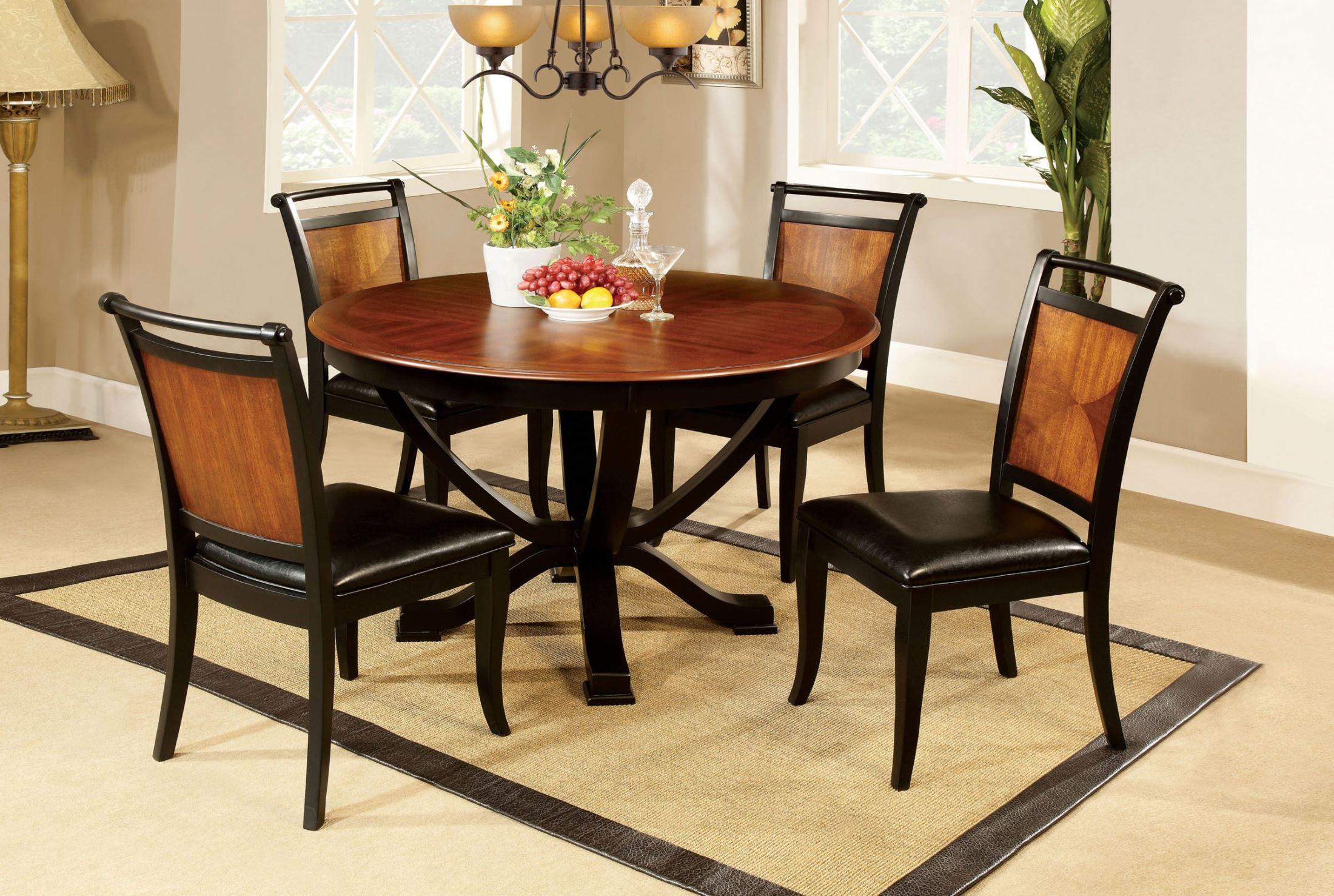 

                    
Furniture of America CM3034RT Salida Dining Table Espresso/Black  Purchase 
