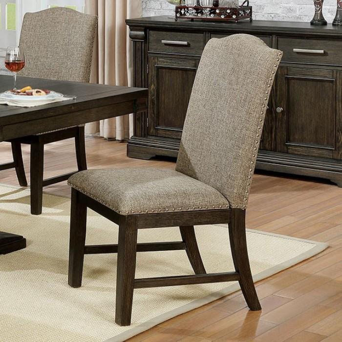Transitional Dining Chair Set CM3310SC Faulk CM3310SC-2PC in Espresso 