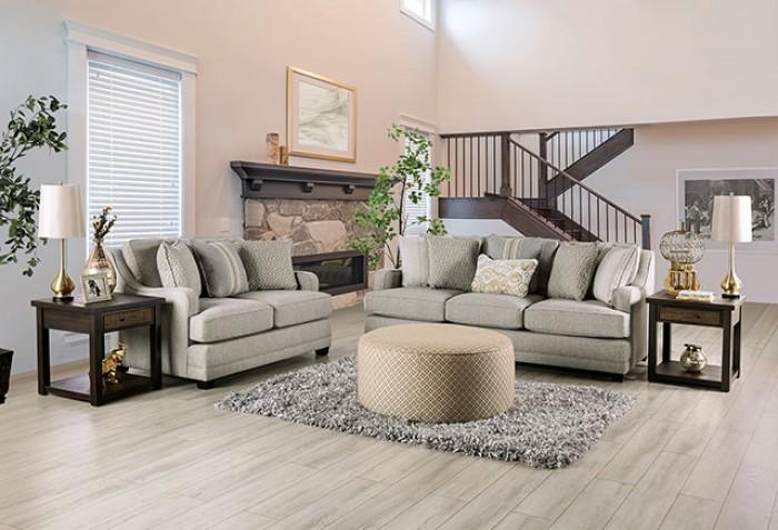 

    
 Order  Transitional Gray Linen-like Fabric Sofa Furniture of America SM8193-SF Stephney
