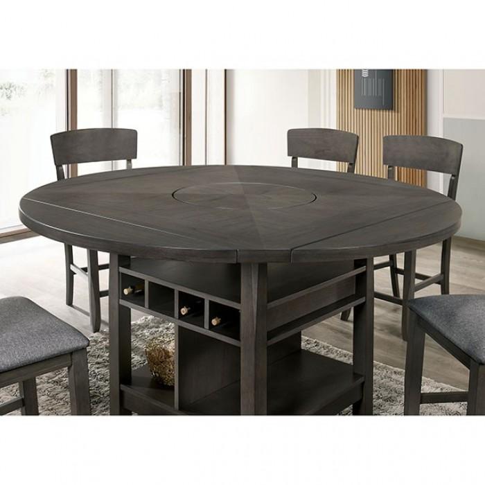 

    
Transitional Gray Solid Wood Counter Height Table Furniture of America CM3733GY-RPT Stacie
