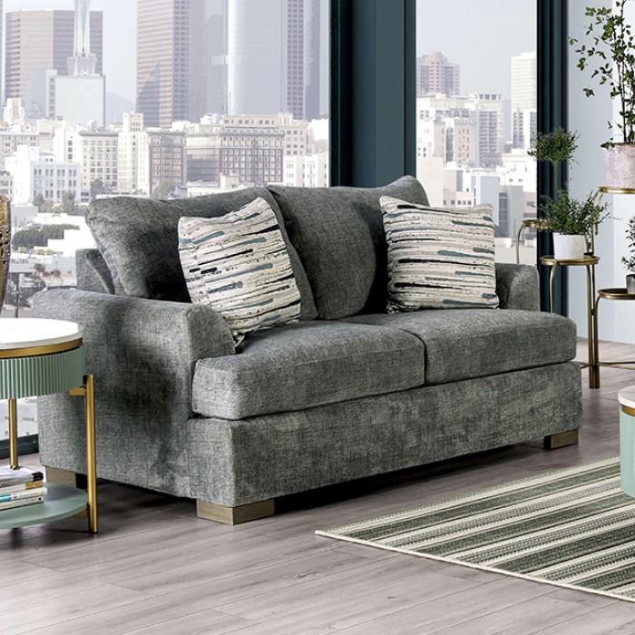 

    
Furniture of America Leytonstone Living Room Set 3PCS SM1208-SF-3PCS Living Room Set Teal/Gray SM1208-SF-3PCS

